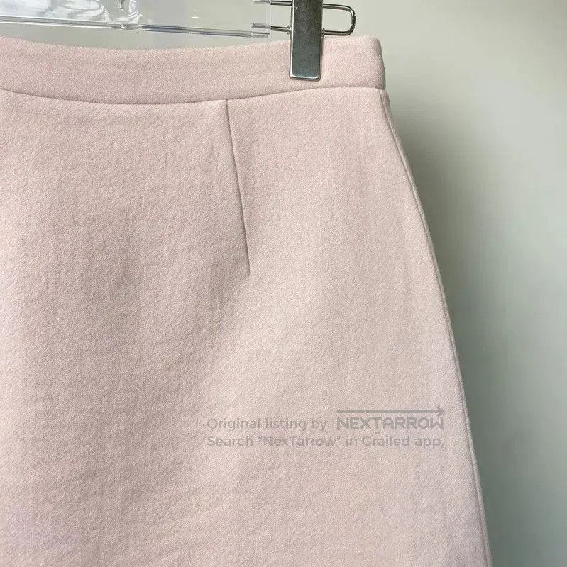 Miu Miu Miu Miu Pink Wool Women's Skirt . Size 23" - 4 Thumbnail