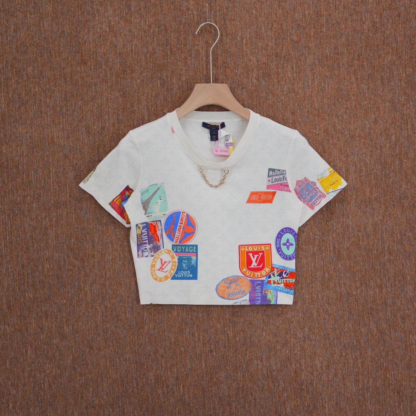 Louis Vuitton Louis Vuitton 25SS Graffiti Chain Tee Size S / US 4 / IT 40 - 1 Thumbnail