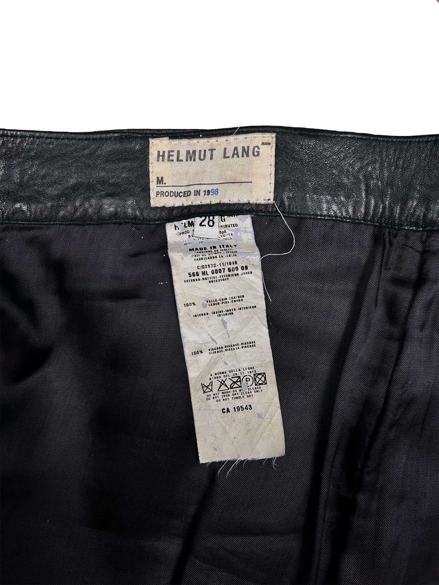 Helmut Lang AW1999 Leather Pants Size US 28 / EU 44 - 4 Thumbnail
