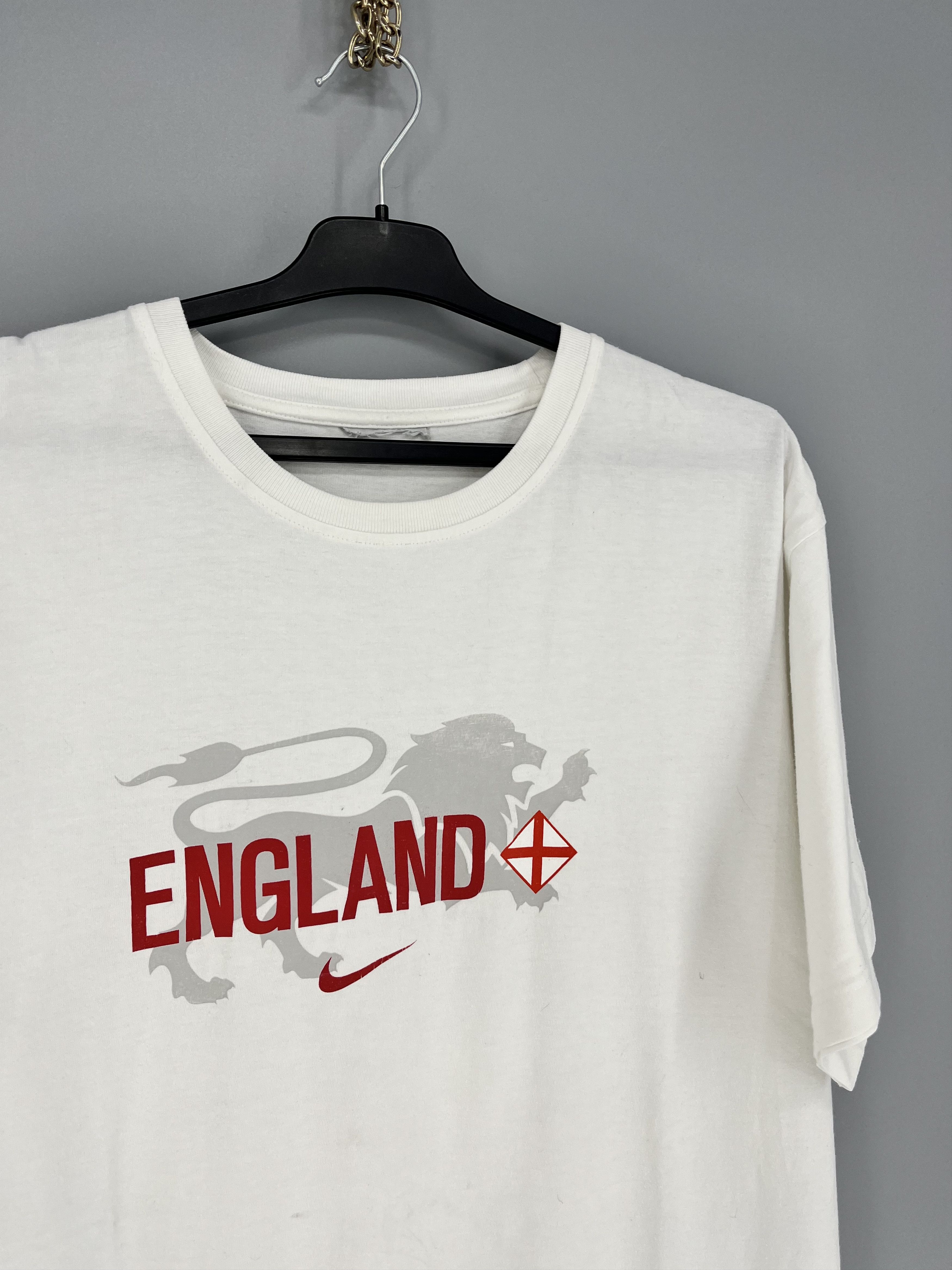 Nike × Vintage Vintage Nike England Rooney football tee Size US XL / EU 56 / 4 - 9 Thumbnail