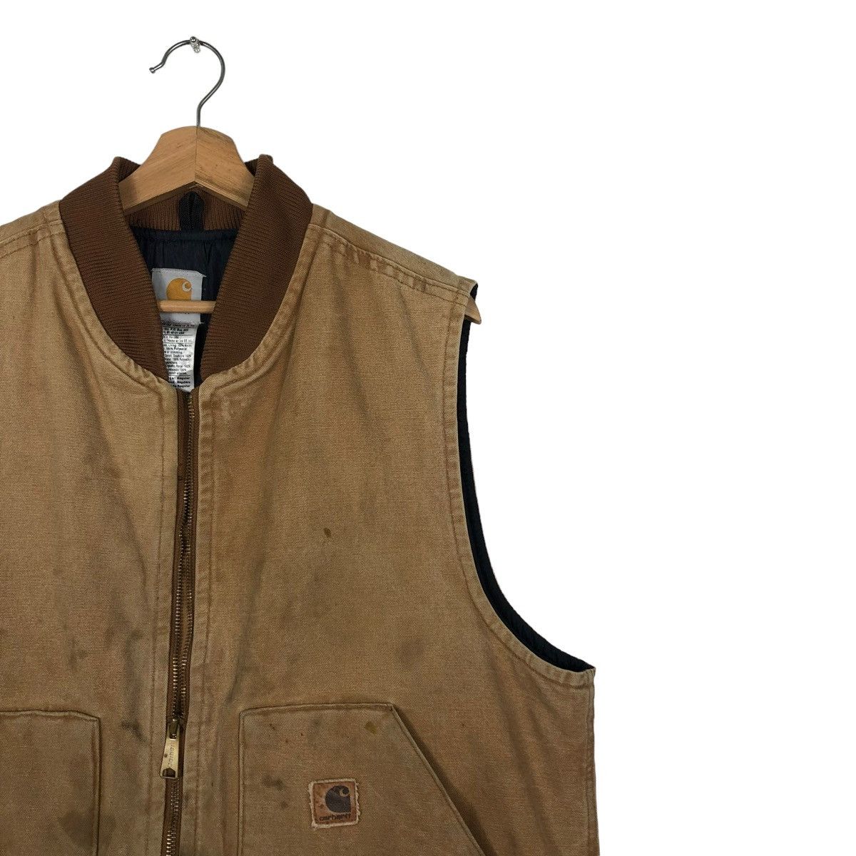 Carhartt 🔥VINTAGE CARHARTT RUSTY WORN TANK TOP WORKER USA Size US L / EU 52-54 / 3 - 5 Thumbnail