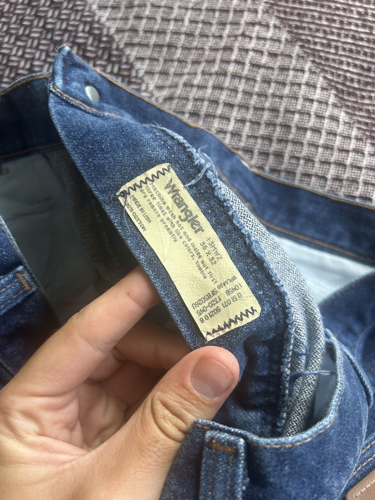 Wrangler Vintage Wrangler Made In USA Baggy Fit Jeans Size 36 Rare Size US 36 / EU 52 - 13 Thumbnail