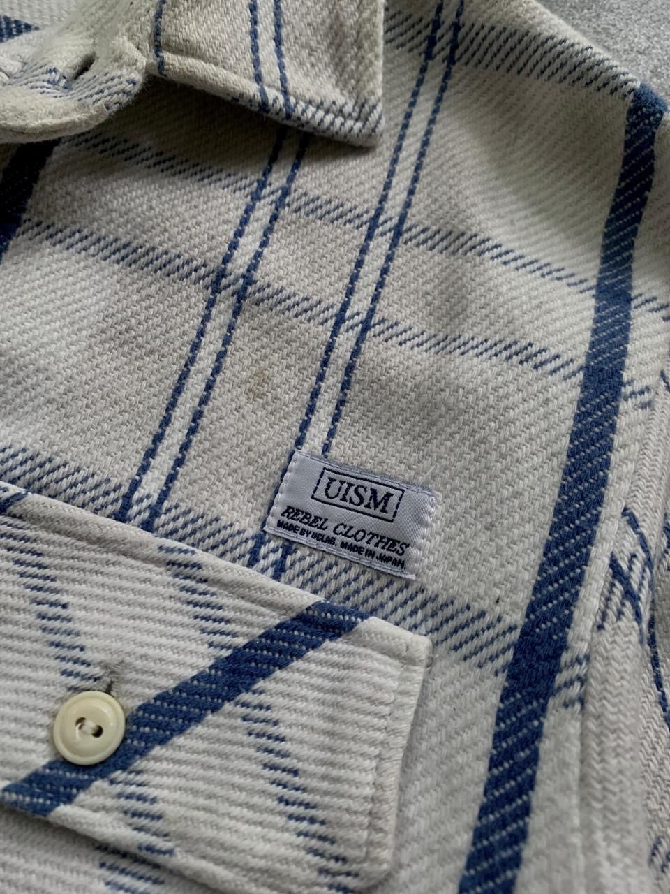 Undercover FREE TAX! Thick Cotton Plaid Zippered Shirt Size US M / EU 48-50 / 2 - 5 Thumbnail