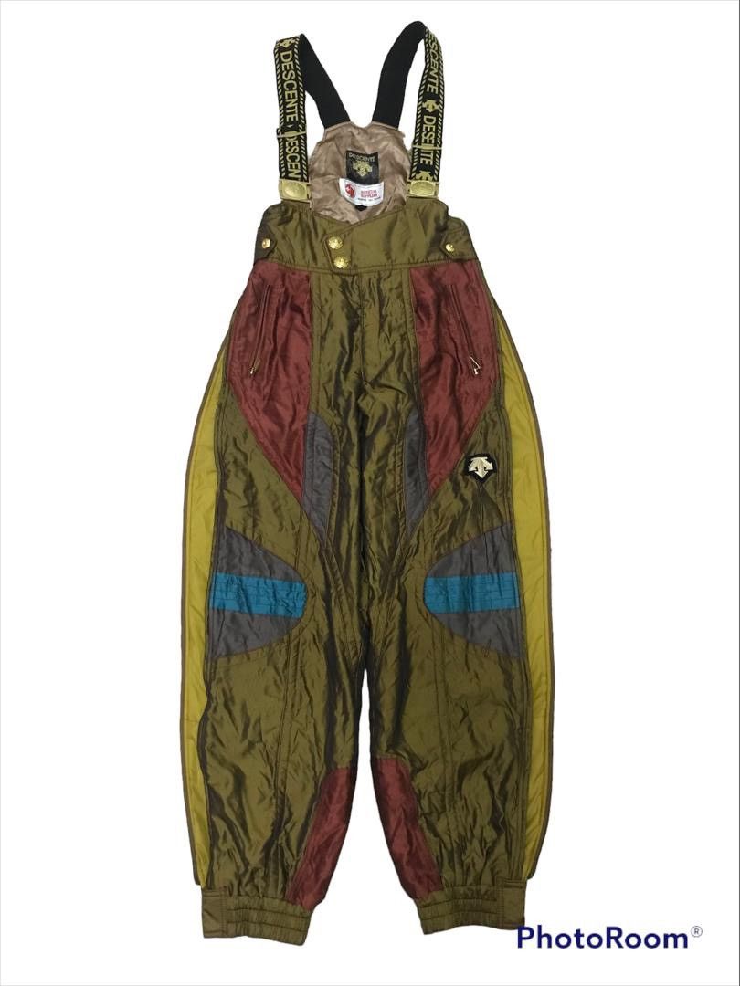 Descente 💥Vintage Descente Overall Gold Ski Team Size US 31 - 4 Thumbnail