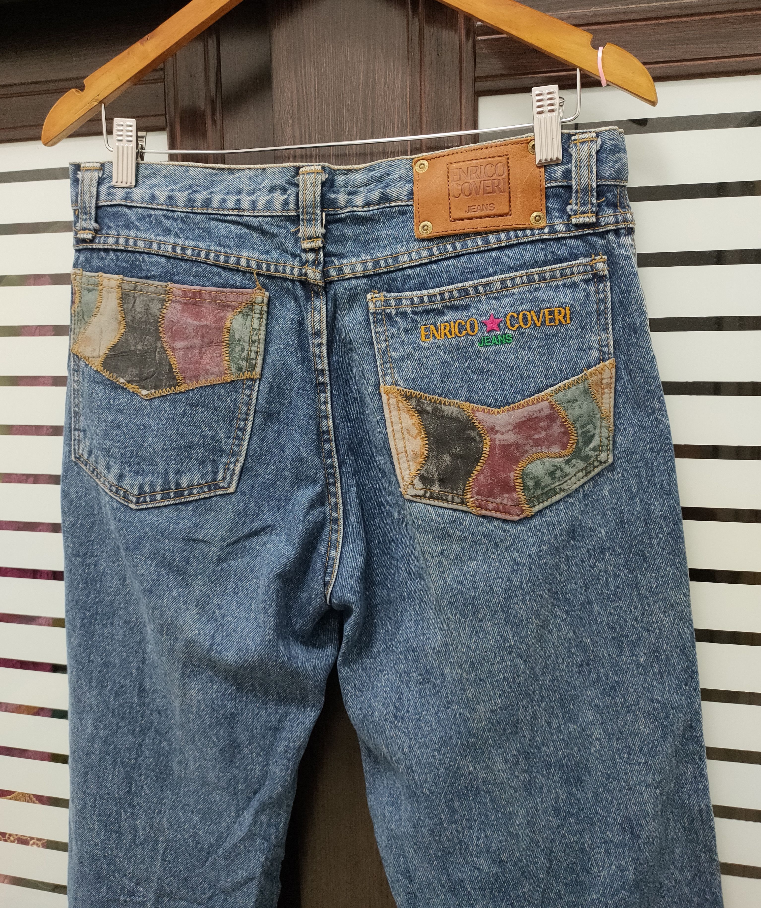 Enrico Coveri 💥Vintage 90's Enrico Coveri Jeans💥 Size US 32 / EU 48 - 1 Thumbnail