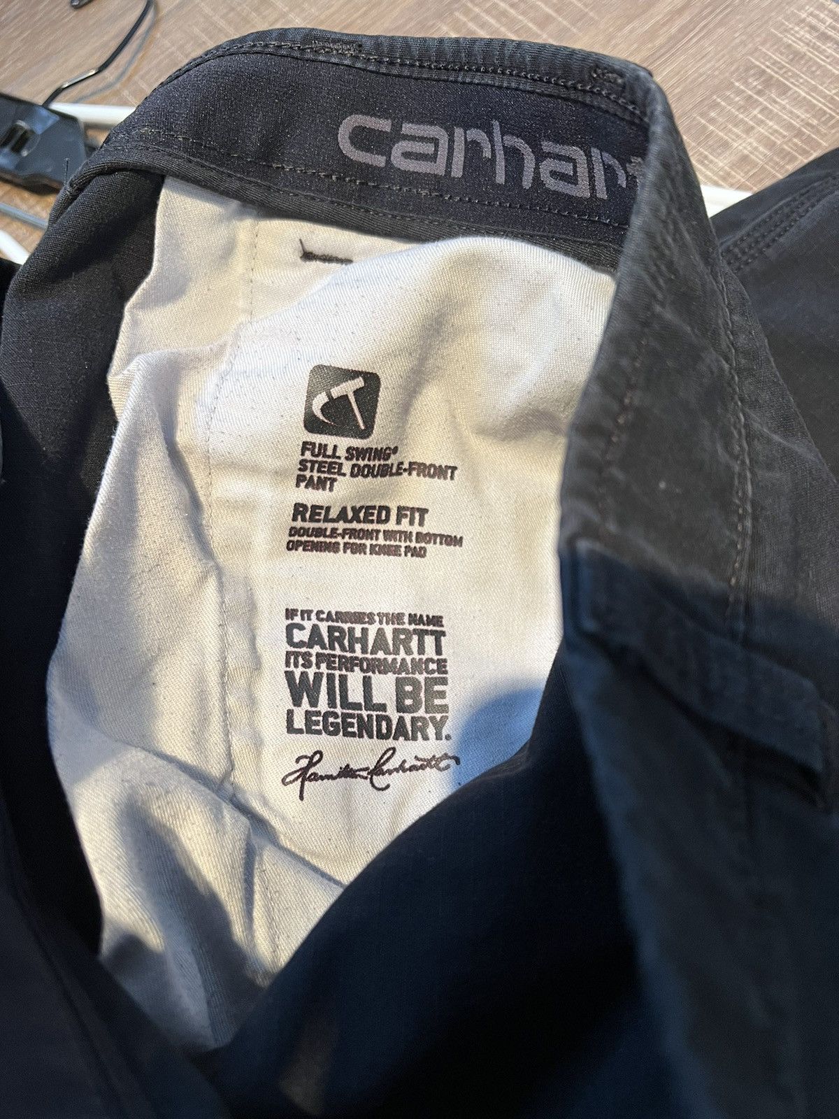 Carhartt CARHARTT Full Swing Steel Cargo Pants Men 38X30 Double Knee Size US 38 / EU 54 - 8 Thumbnail