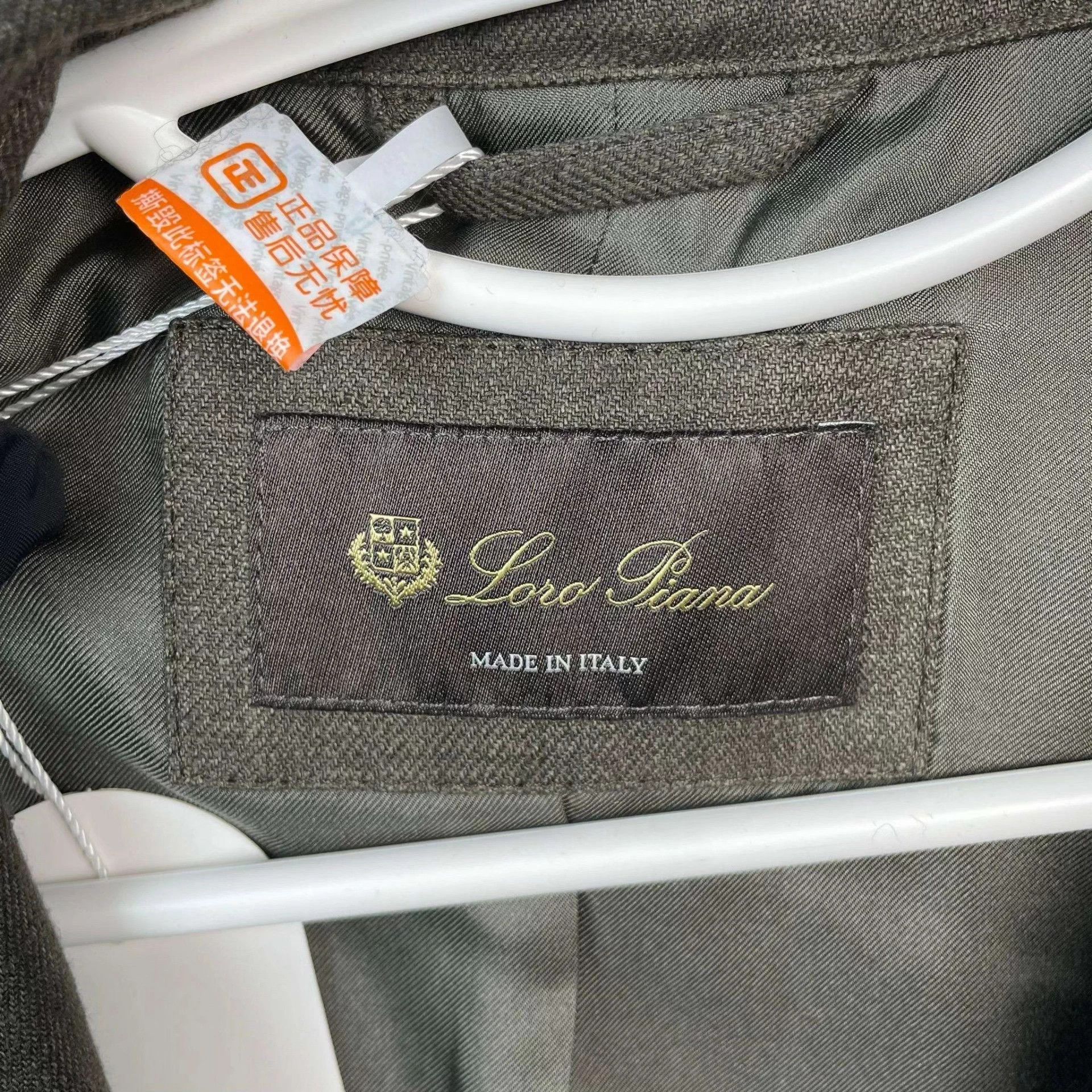 Loro Piana LP linen utility jacket 38 olive green belt Size S / US 4 / IT 40 - 3 Thumbnail
