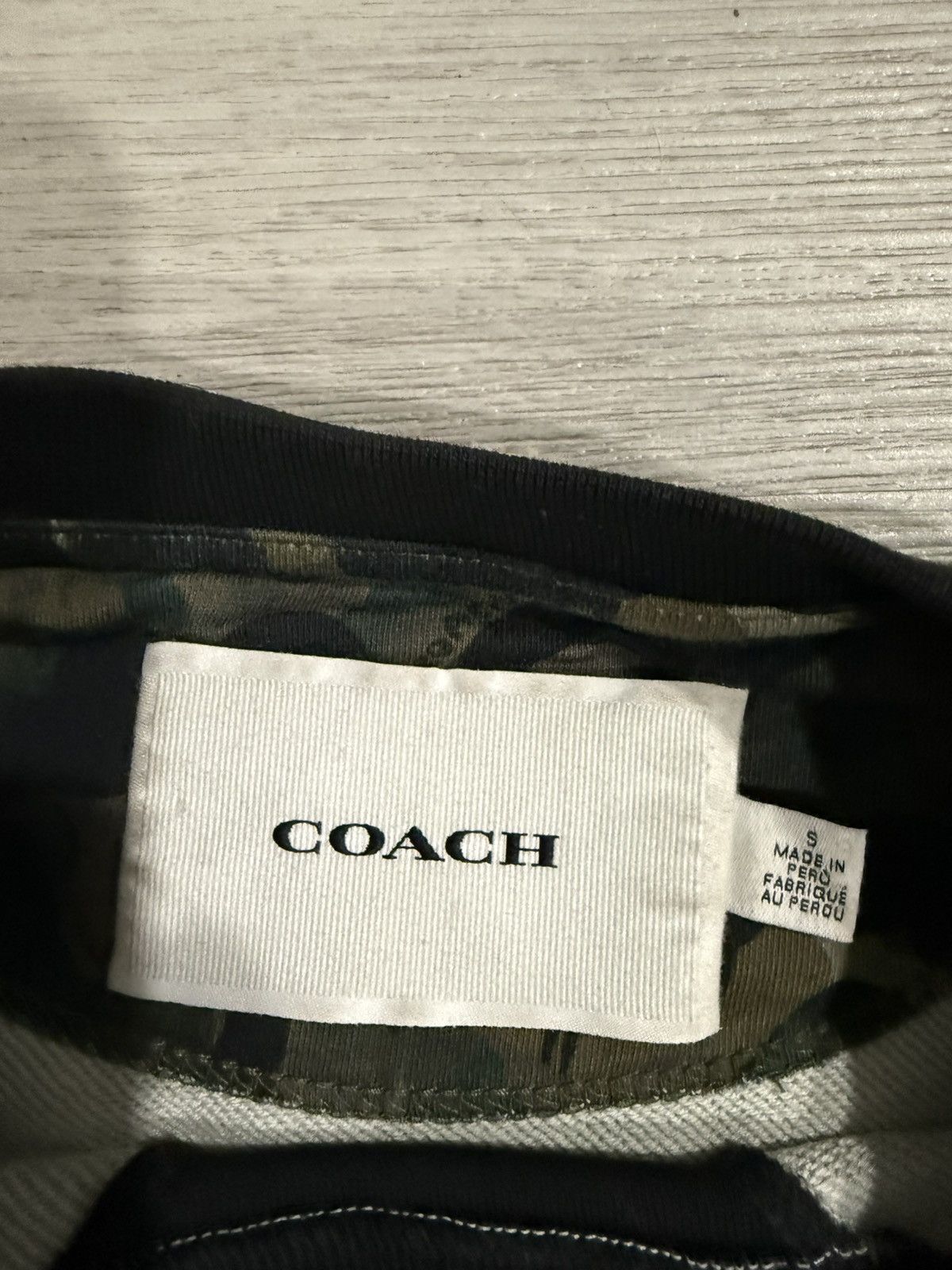 Coach Coach green camo sweatshirt Size US S / EU 44-46 / 1 - 4 Thumbnail