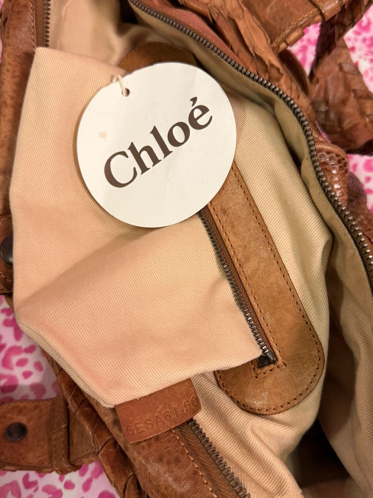 Chloe Chloe Silverado Leather Handbag Size ONE SIZE - 8 Thumbnail