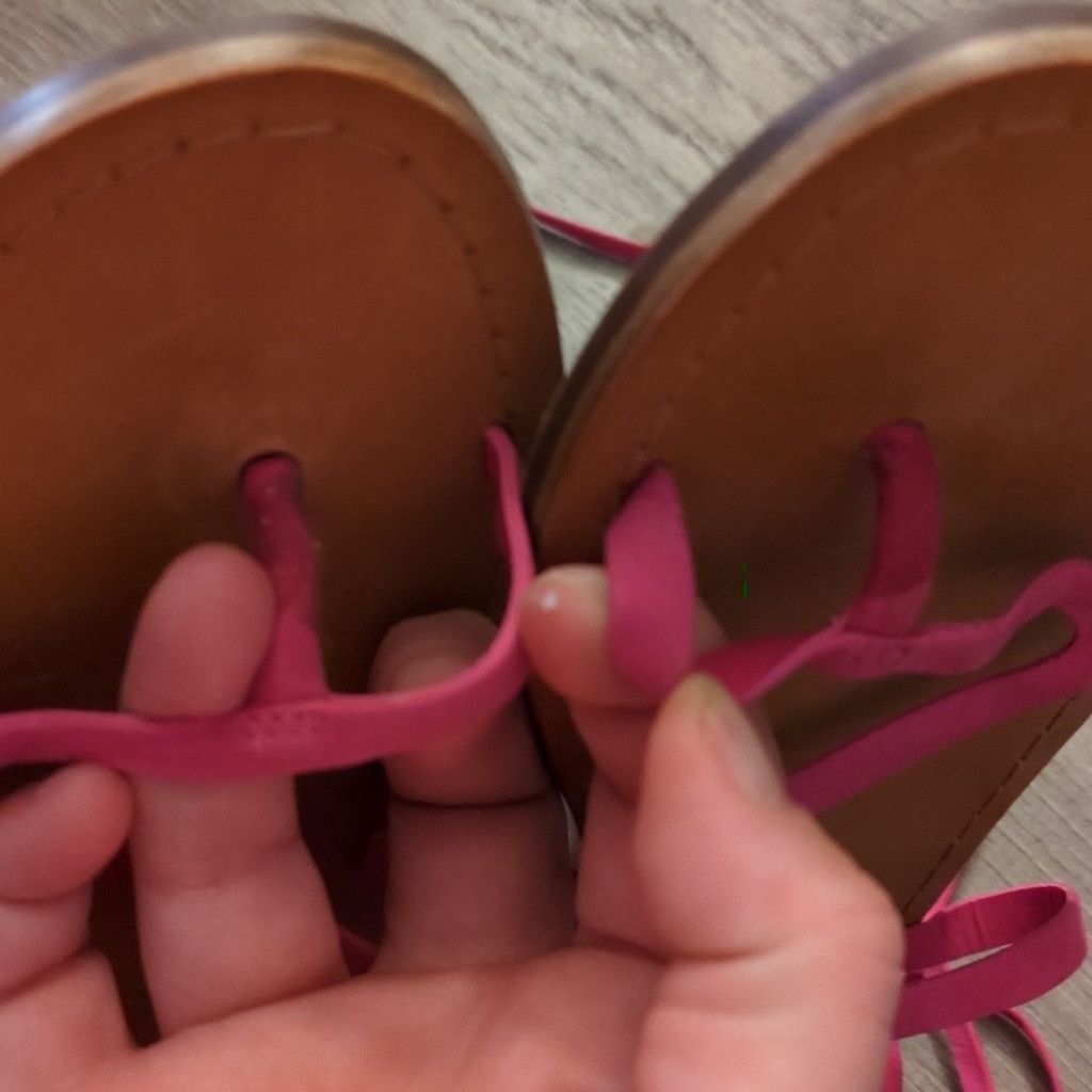 SCHUTZ Schutz Urkula Suede Strappy Flat Sandals Size 7.5B Size US 7.5 / IT 37.5 - 6 Thumbnail