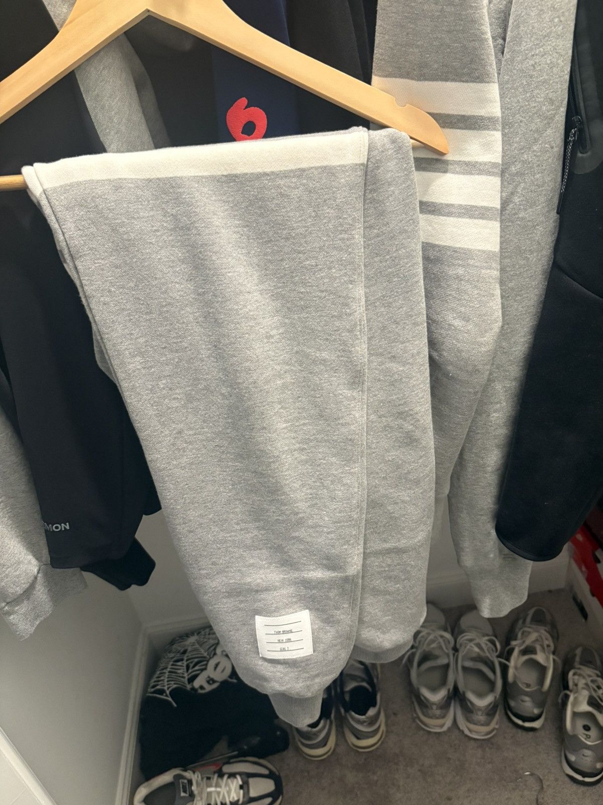 Thom Browne Thom Browne 4-Bar Striped Sweatpants Size US 32 / EU 48 - 3 Thumbnail