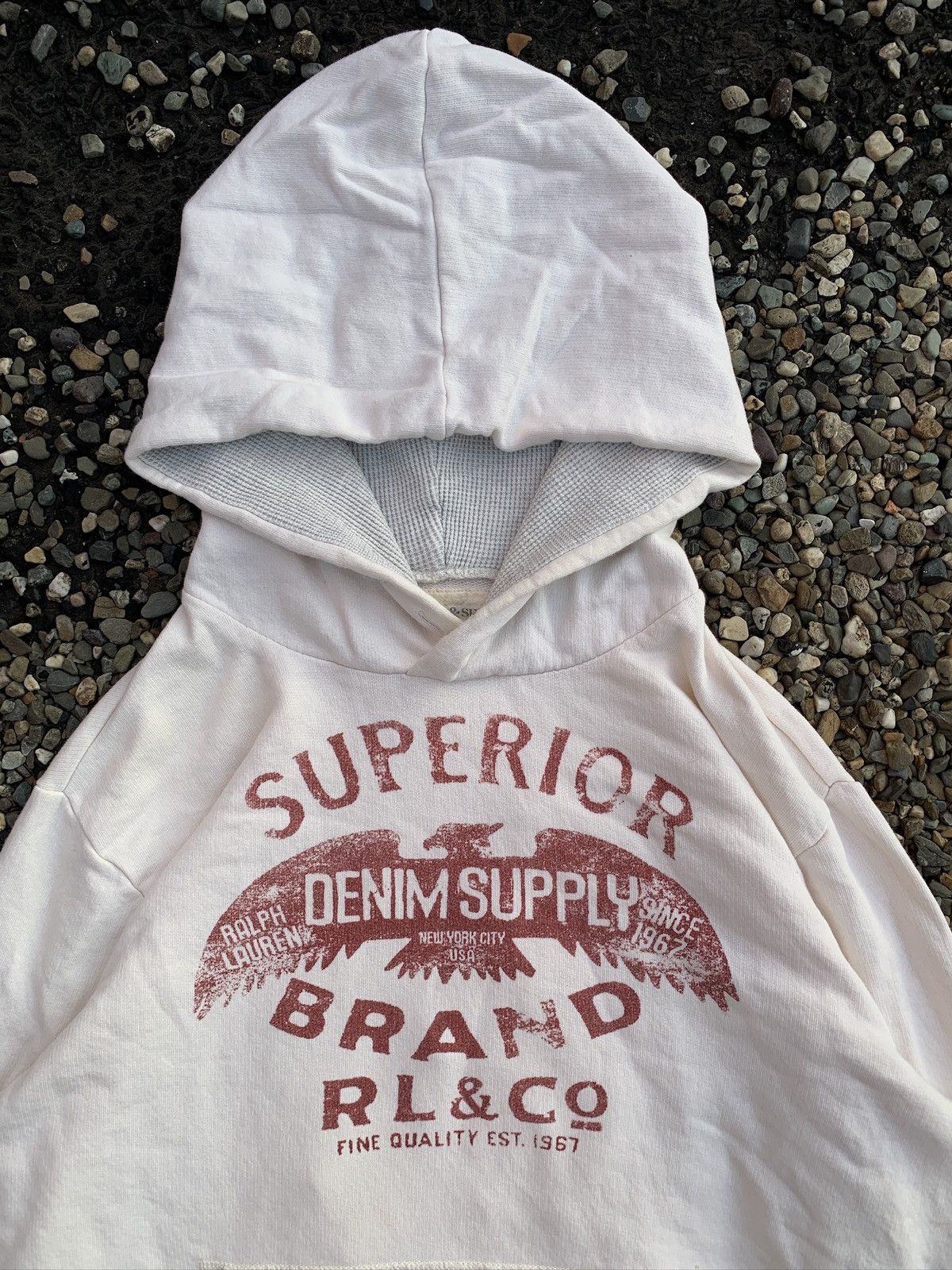 Denim & Supply Ralph Lauren Denim & Supply Ralph Lauren Pullover Hooded Sweatshirt Size US XL / EU 56 / 4 - 5 Thumbnail