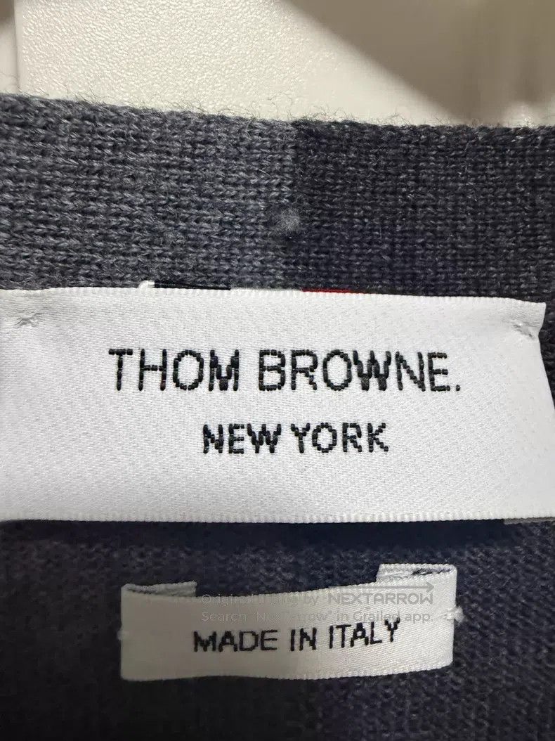 Thom Browne Thom Browne Gray sweater Size US S / EU 44-46 / 1 - 3 Thumbnail