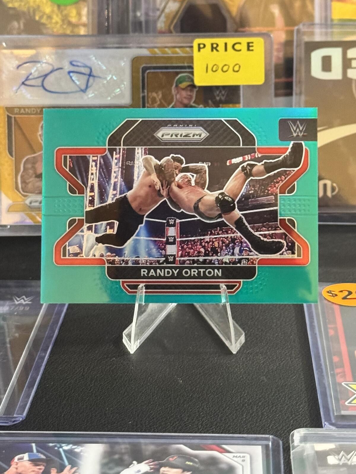Other 2022 Panini Prizm WWE Randy Orton #78 Green Parallel #30/49 Size ONE SIZE - 1 Thumbnail