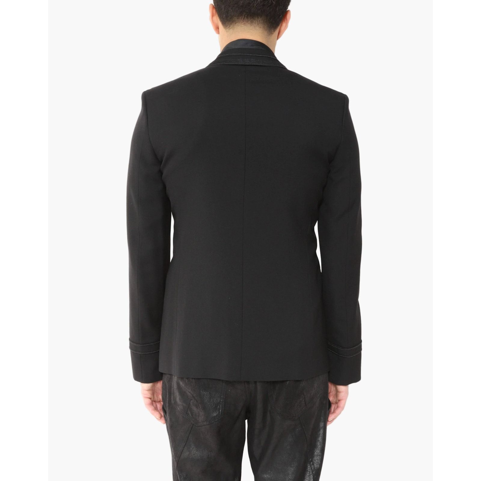 Saint Laurent Paris FW16 Baroque Blazer in Black Wool Size 48R - 10 Thumbnail