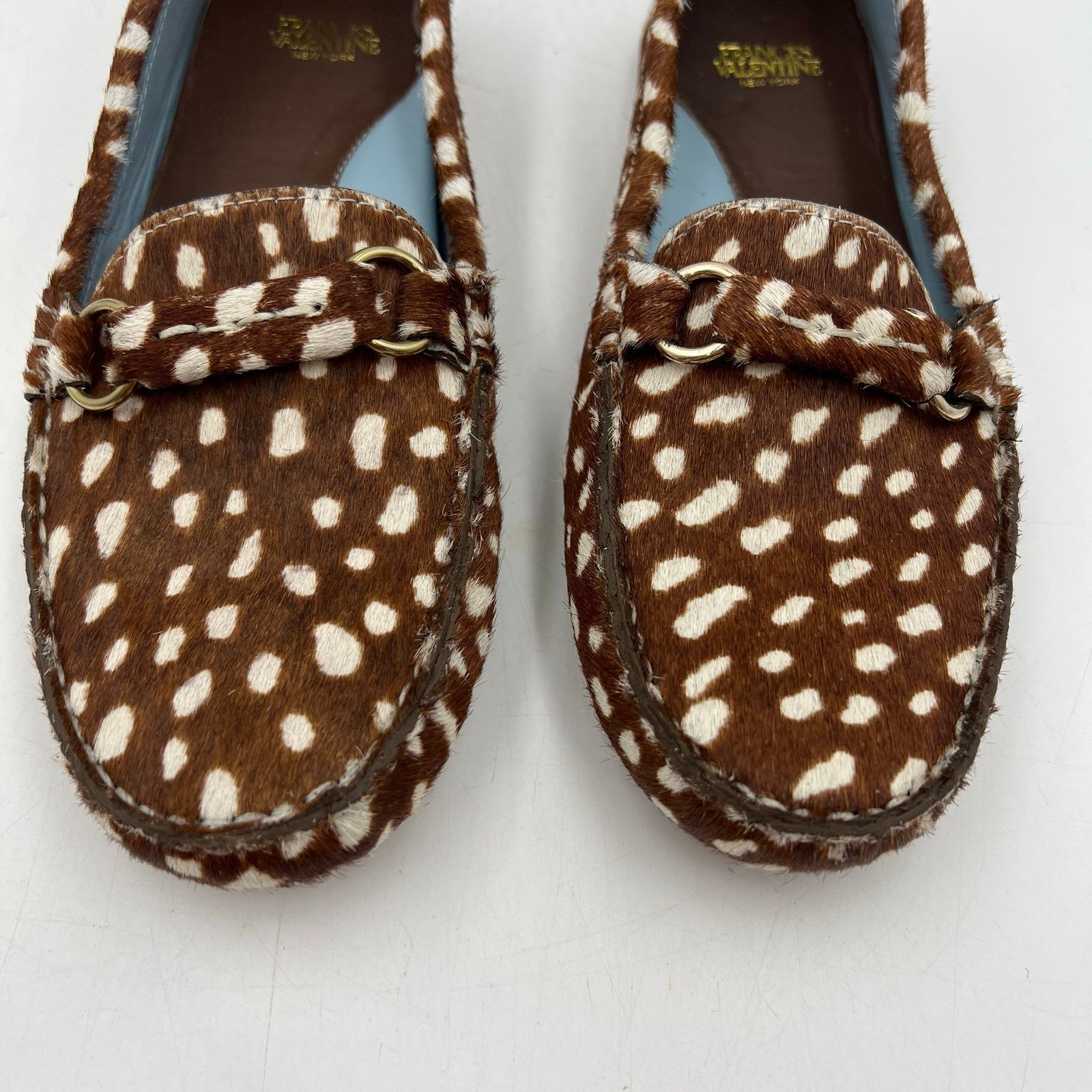 Other Francis Valentine Charlie Calf Hair Loafers Shoes Size US 7.5 / IT 37.5 - 2 Thumbnail