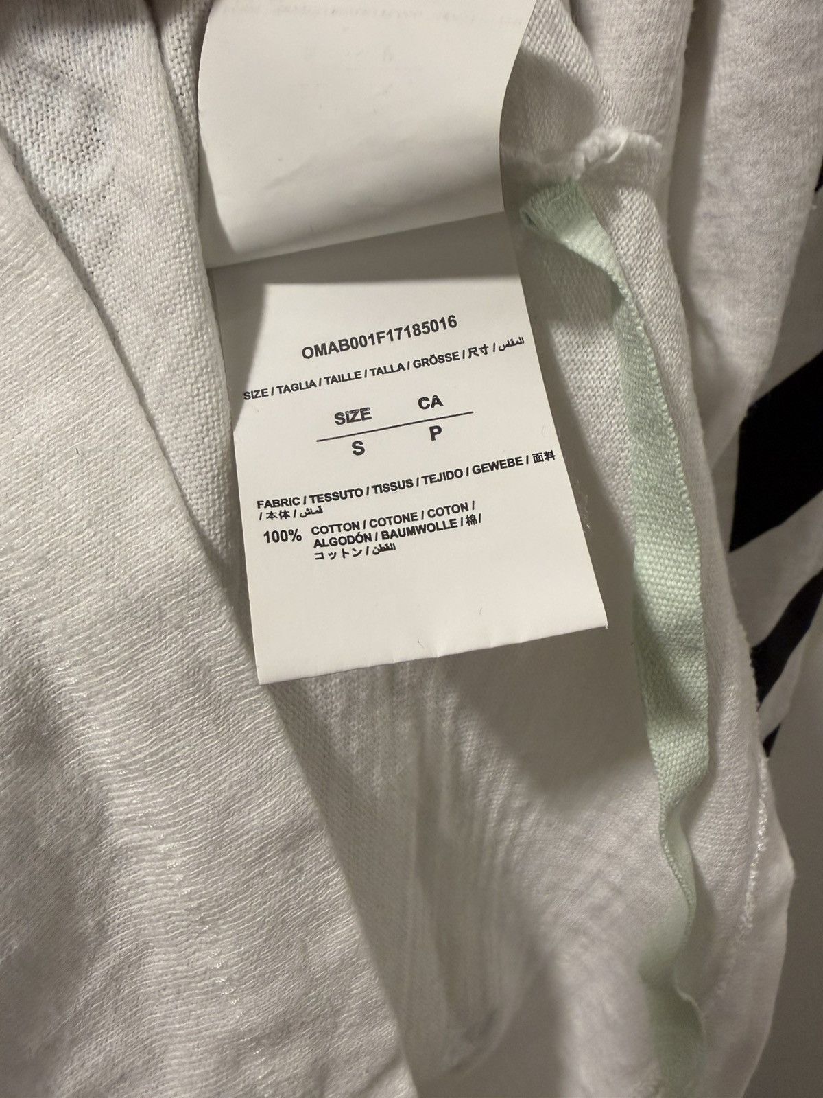 Off-White Off-White c/o Virgil Abloh 2017 Caravaggio Seeing Things Size US S / EU 44-46 / 1 - 4 Thumbnail