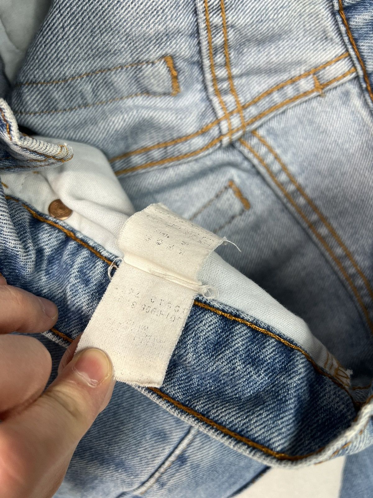 Levi's × Vintage Pants Levi’s S10 baby blue vintage 80’s 90’s Size US 32 / EU 48 - 5 Thumbnail