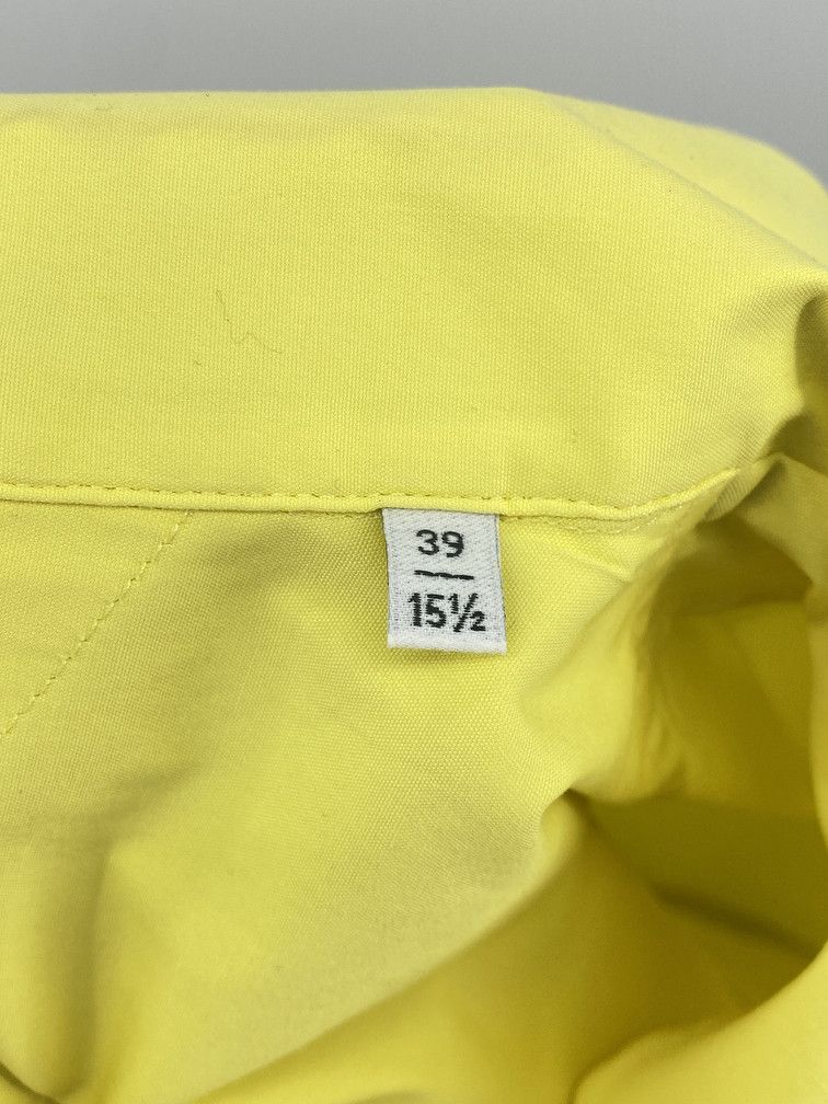 Bottega Veneta Poplin Canary Yellow Shirt Size US S / EU 44-46 / 1 - 4 Thumbnail