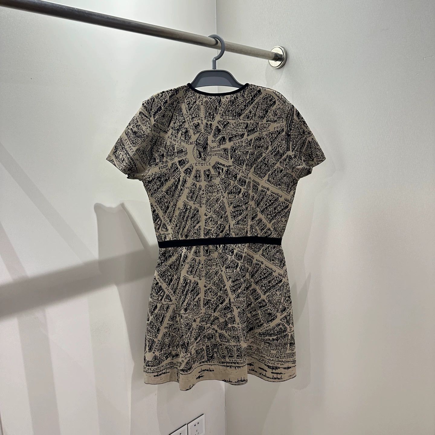 Christian Dior Monsieur Christian Dior may293 Paris Map Dress 40 Size M / US 6-8 / IT 42-44 - 2 Thumbnail