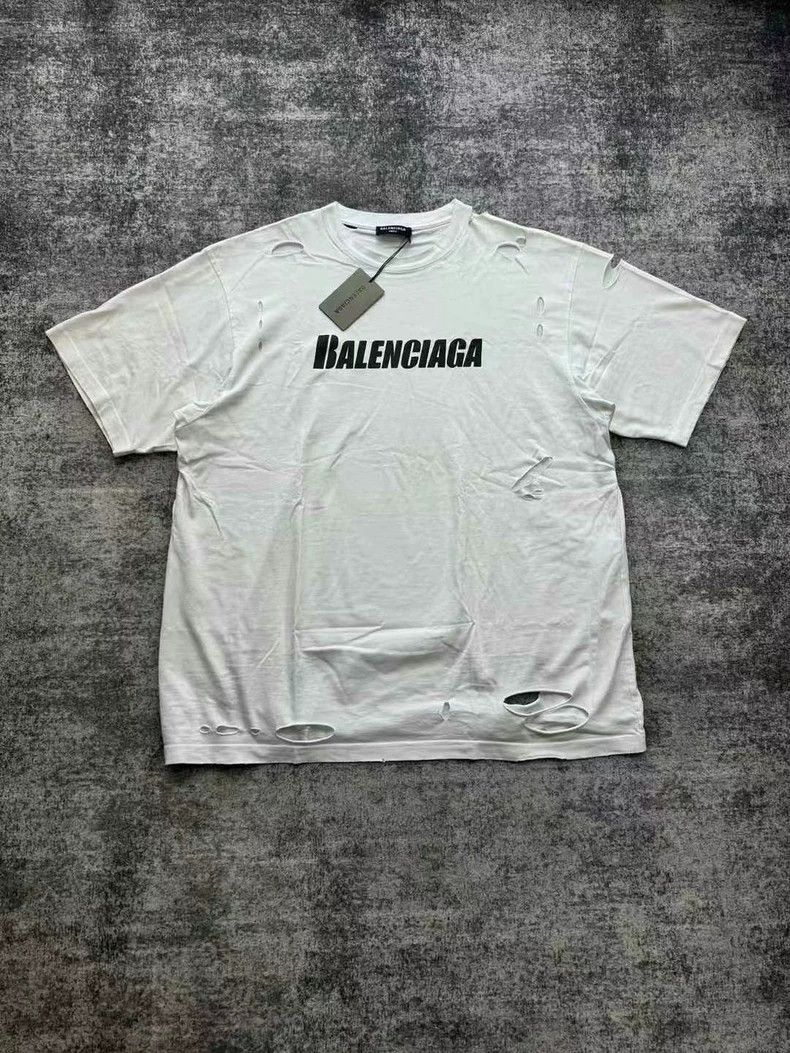 Balenciaga Balenciaga White havoc short sleeves 2505-Nextarrow Size US XS / EU 42 / 0 - 1 Thumbnail