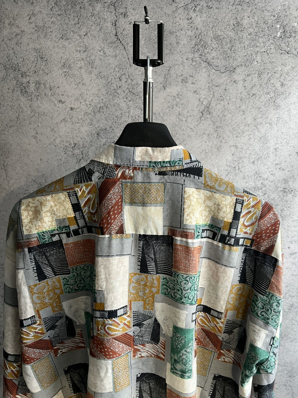 Vintage Vintage Patchwork Shirt The Big Shirt Maker by South West Size US XL / EU 56 / 4 - 6 Thumbnail