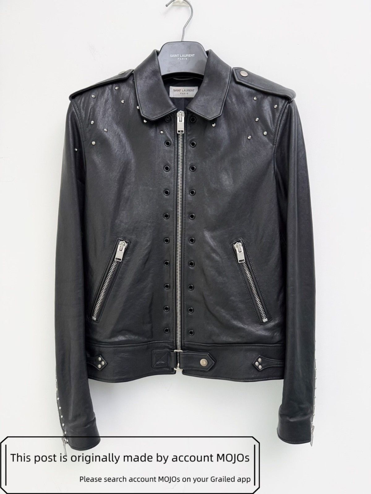 Hedi Slimane × Saint Laurent Paris 15SS Hedi Leopard Suede Trapper