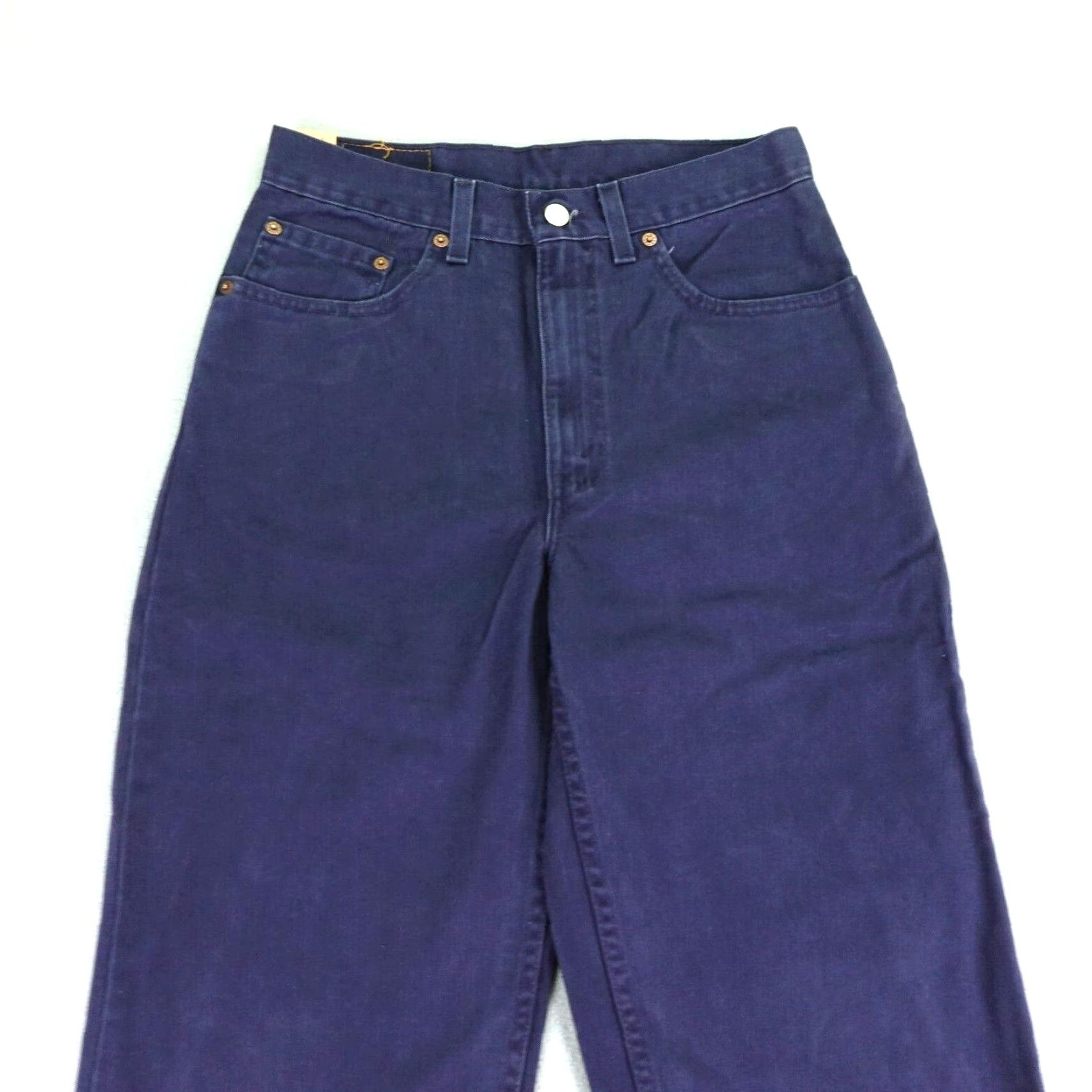 Levi's VINTAGE Levi's Jeans Men 550 Straight Relaxed Fit 30x32 Blue Denim Deadstock Y2K Men Size US 29 - 5 Thumbnail
