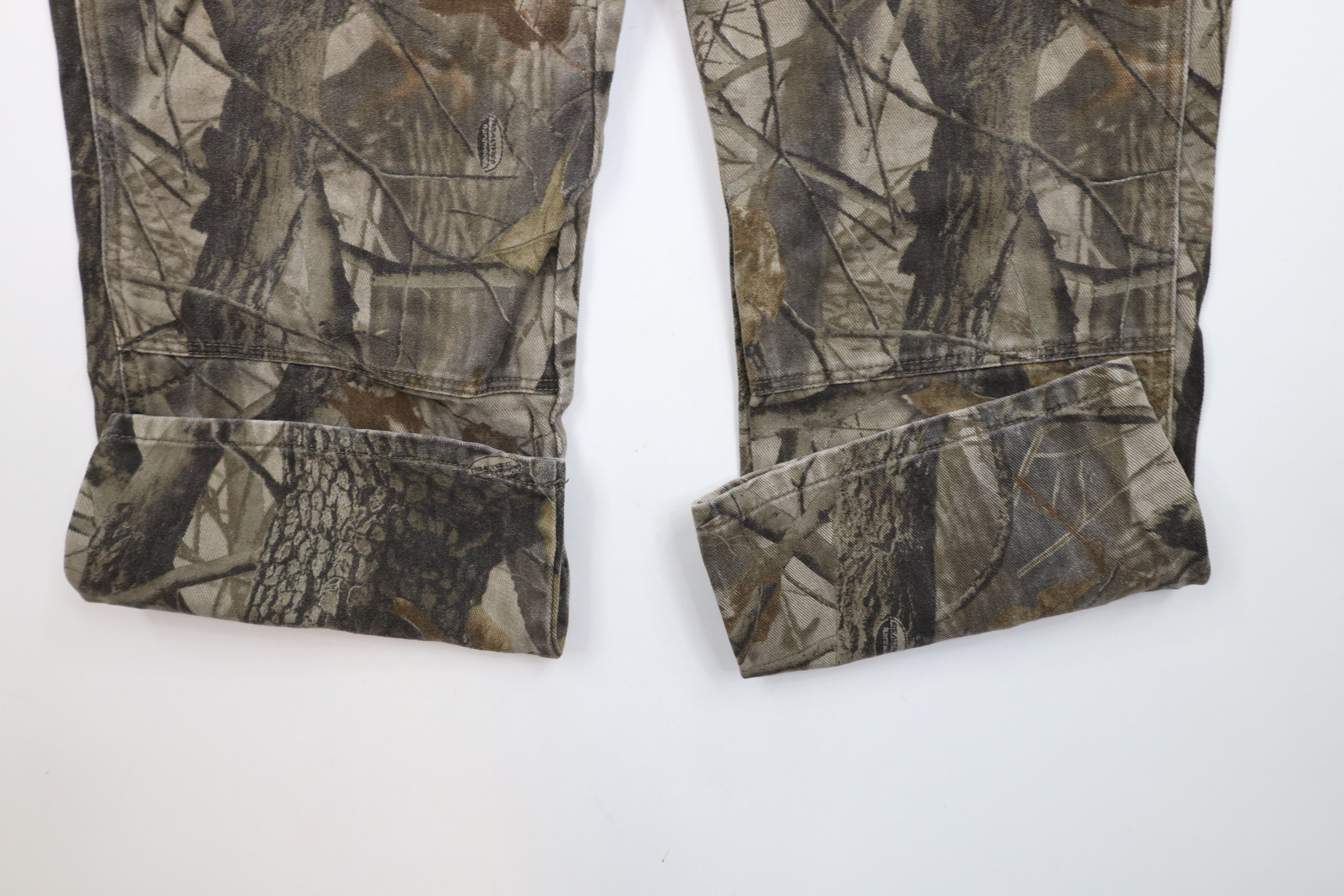 Vintage Vintage 90s Streetwear Double Knee Camouflage Wide Leg Jeans Size US 38 / EU 54 - 5 Thumbnail