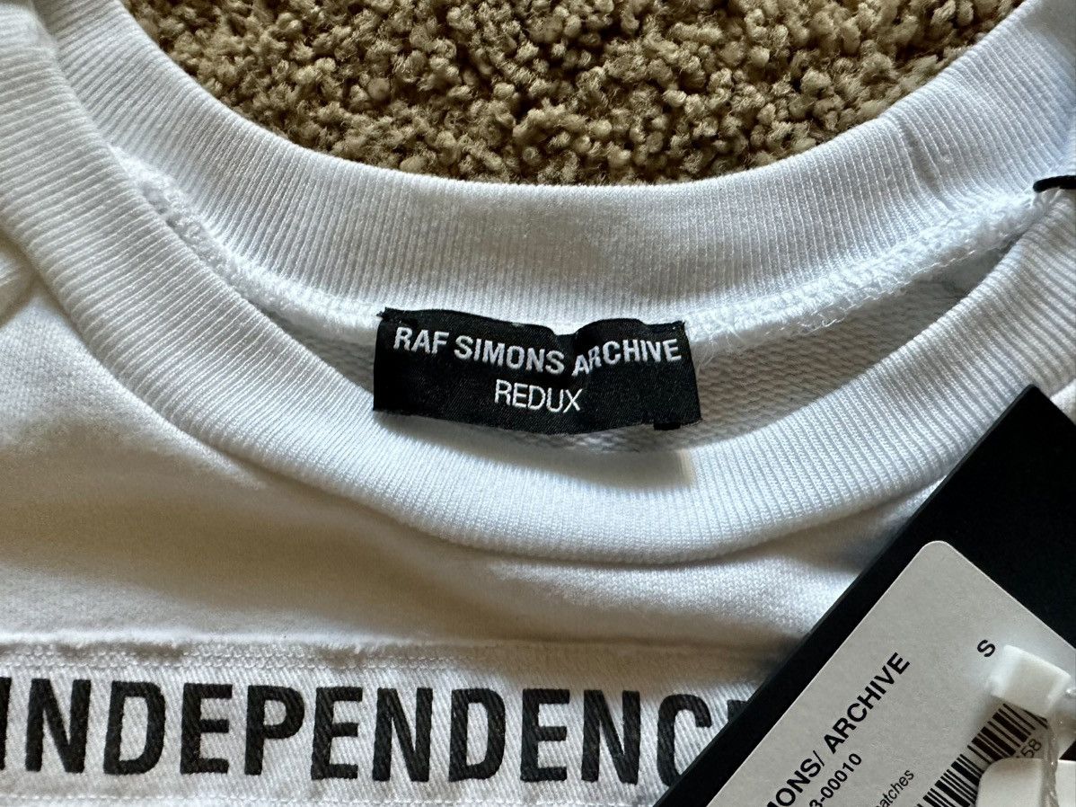 Raf Simons Size S - Raf Simons Redux Independence S/S 2002 Sweatshirt Size US S / EU 44-46 / 1 - 6 Thumbnail