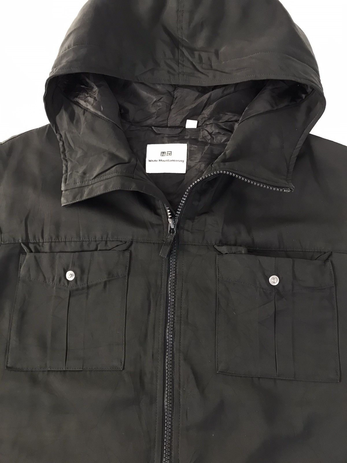 Japanese Brand Hype Uniqlo White Mountaineering Hooded Jacket Outdoor Wear Size US XS / EU 42 / 0 - 4 Thumbnail