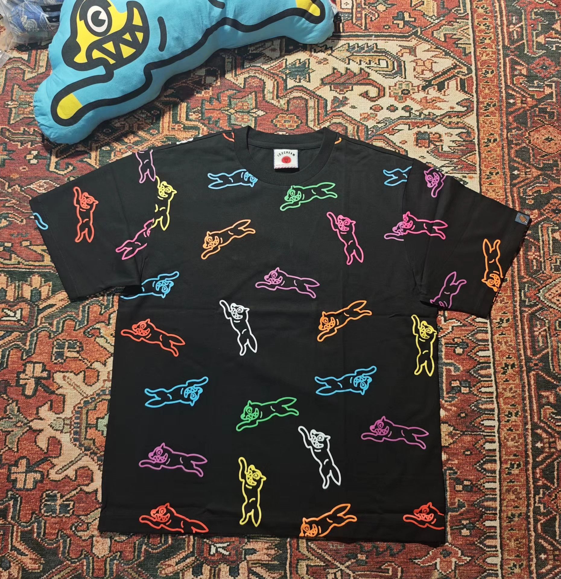 Billionaire Boys Club Billionaire Boys Club Flying Dog Short Sleeve T-Shirt Size US M / EU 48-50 / 2 - 1 Thumbnail
