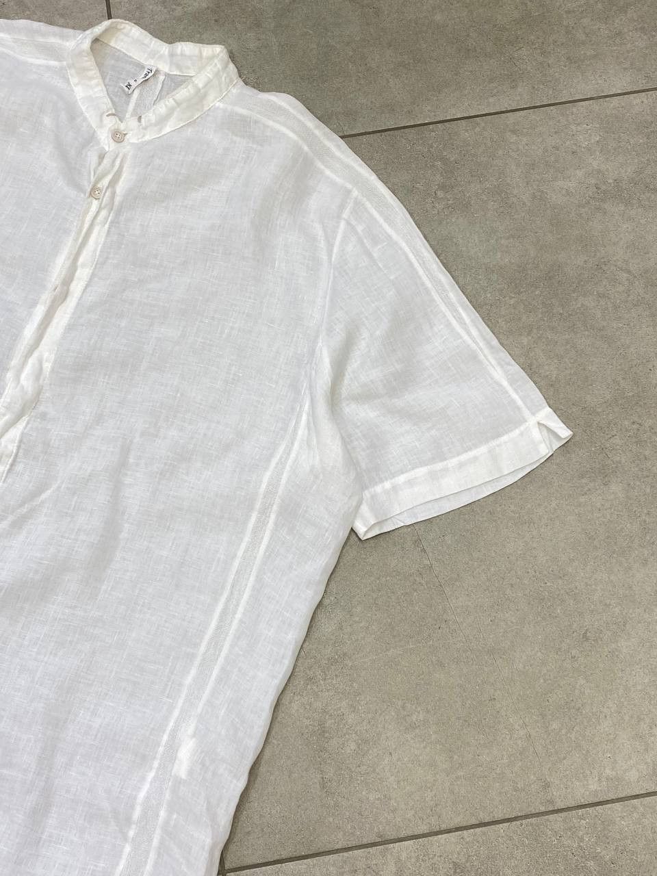 Transit Transit Avant-Garde Linen Buttons Short Sleeve Shirt Size US XL / EU 56 / 4 - 5 Thumbnail