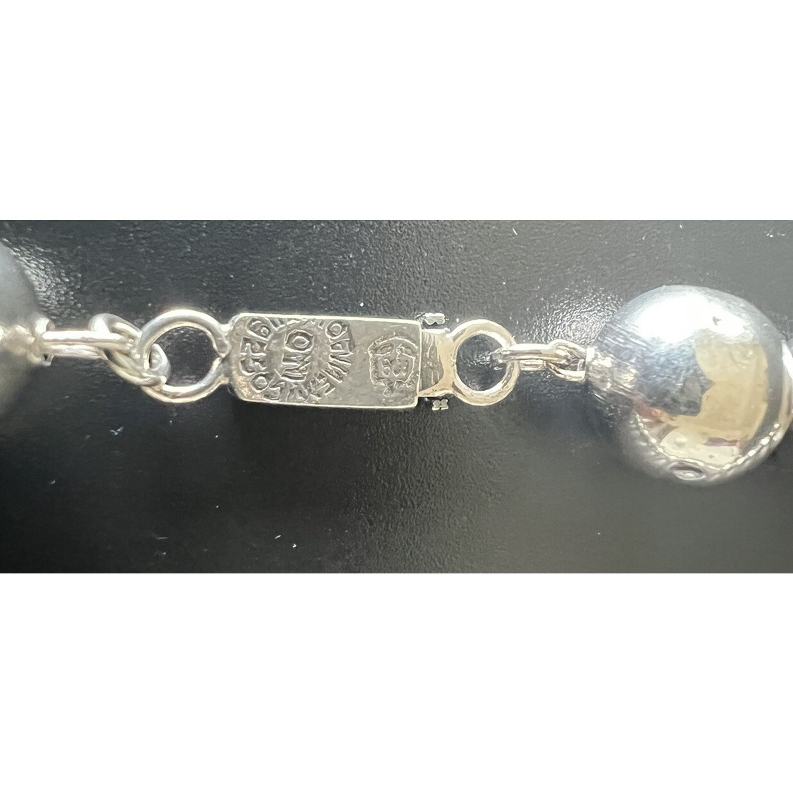 Gorjana Vintage Taxco Mexico Sterling Silver Ball Bead Necklace 40g Size ONE SIZE - 8 Thumbnail