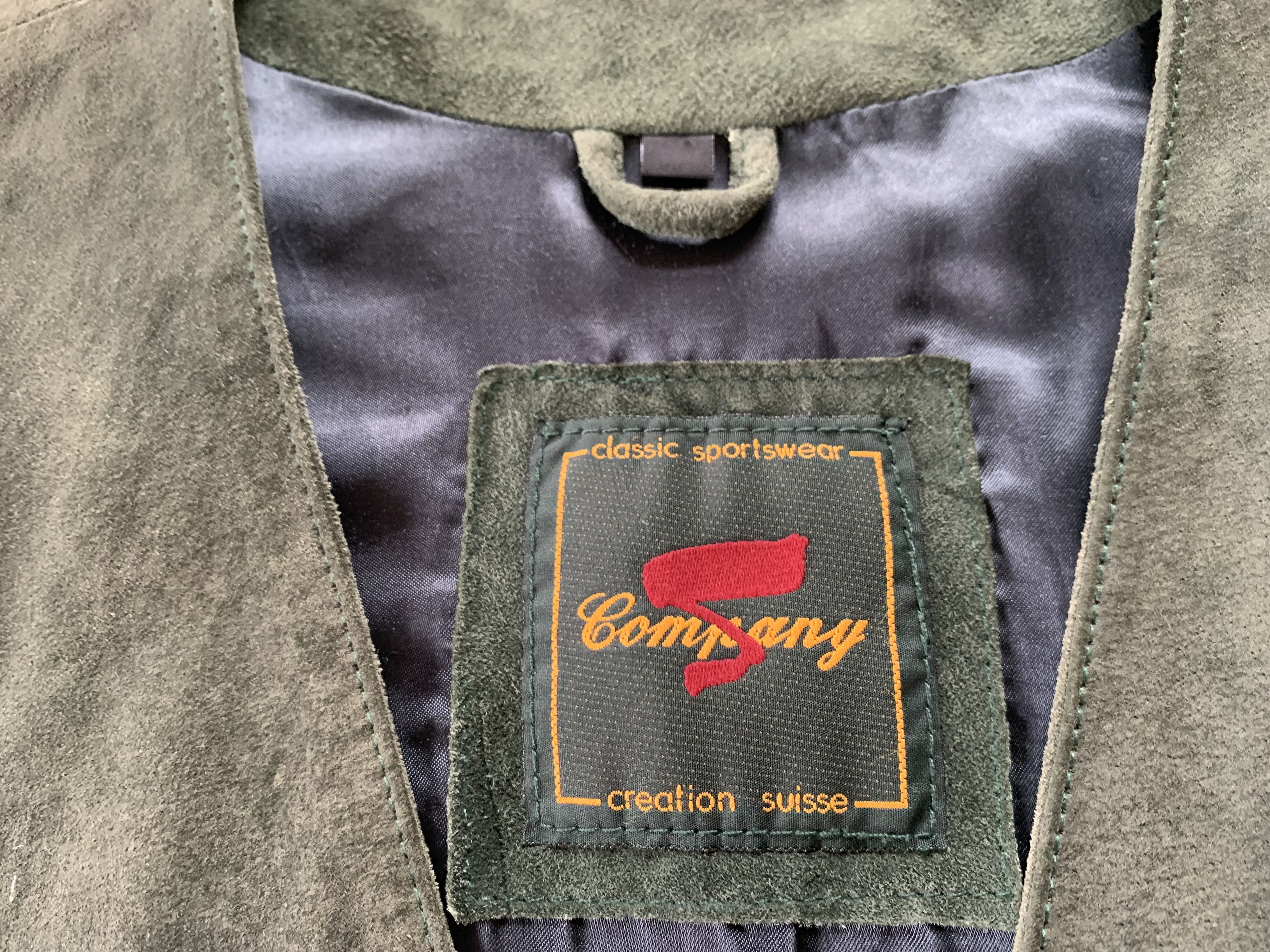 Vintage Company Creation Suiesse Vintage Suede Leather Vest Size US S / EU 44-46 / 1 - 6 Thumbnail