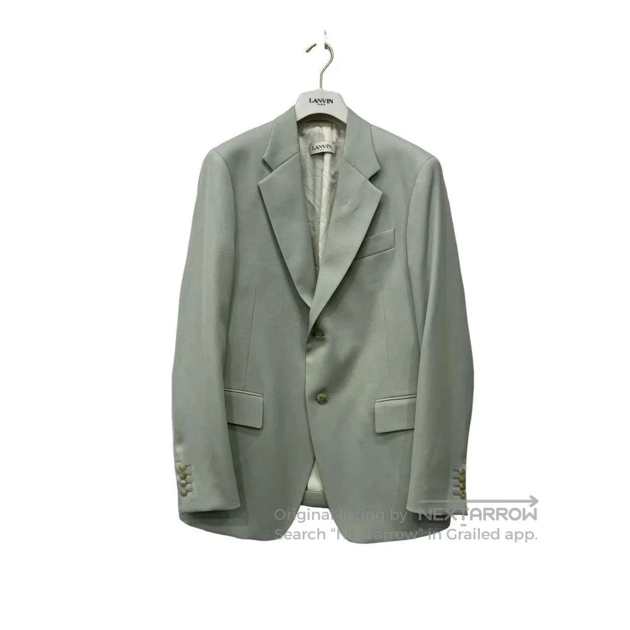Lanvin Lanvin Light Green Blazer. Size US M / EU 48-50 / 2 - 1 Thumbnail