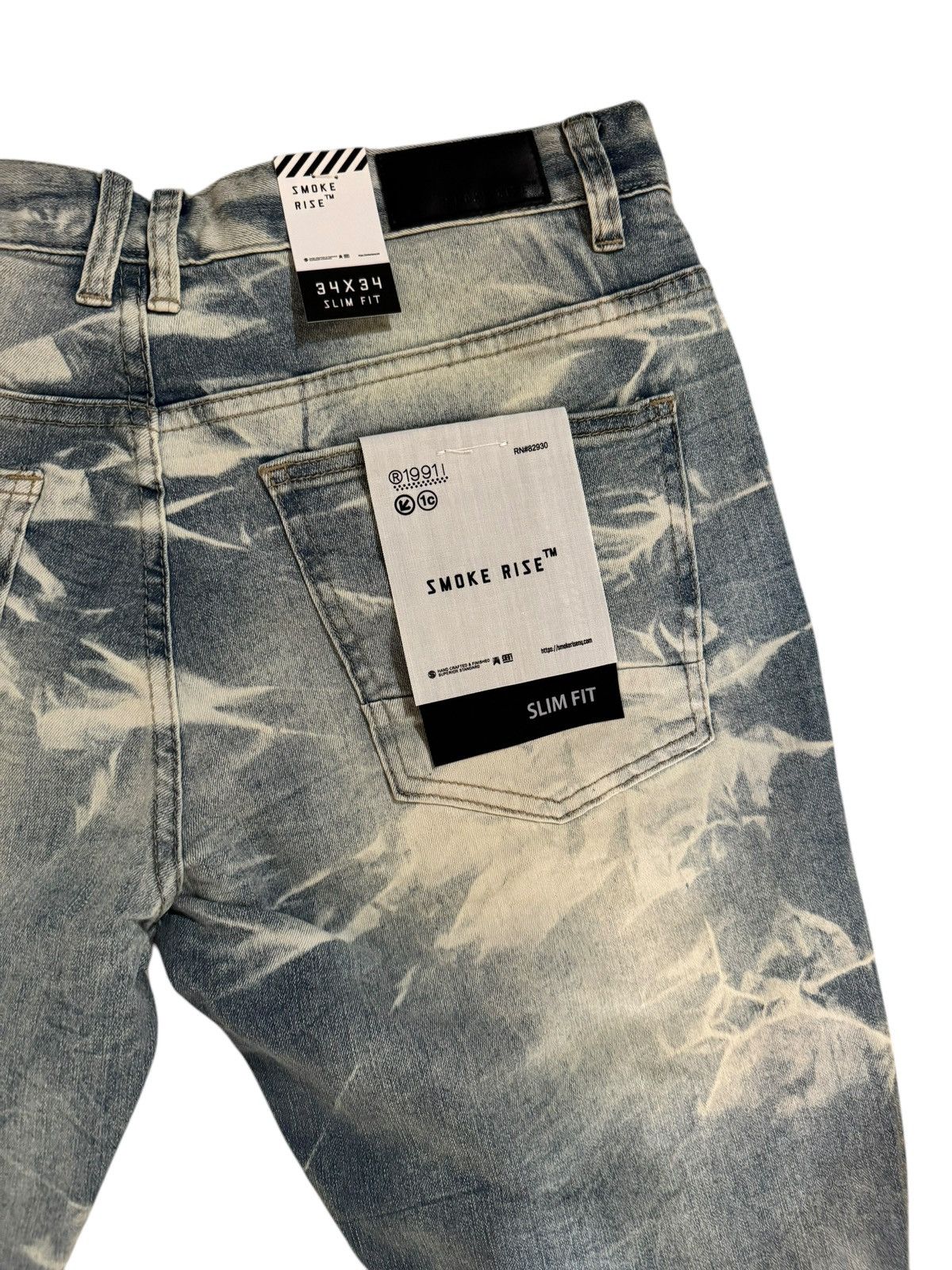 Smoke Rise Men Slim fit Size US 34 / EU 50 - 5 Thumbnail