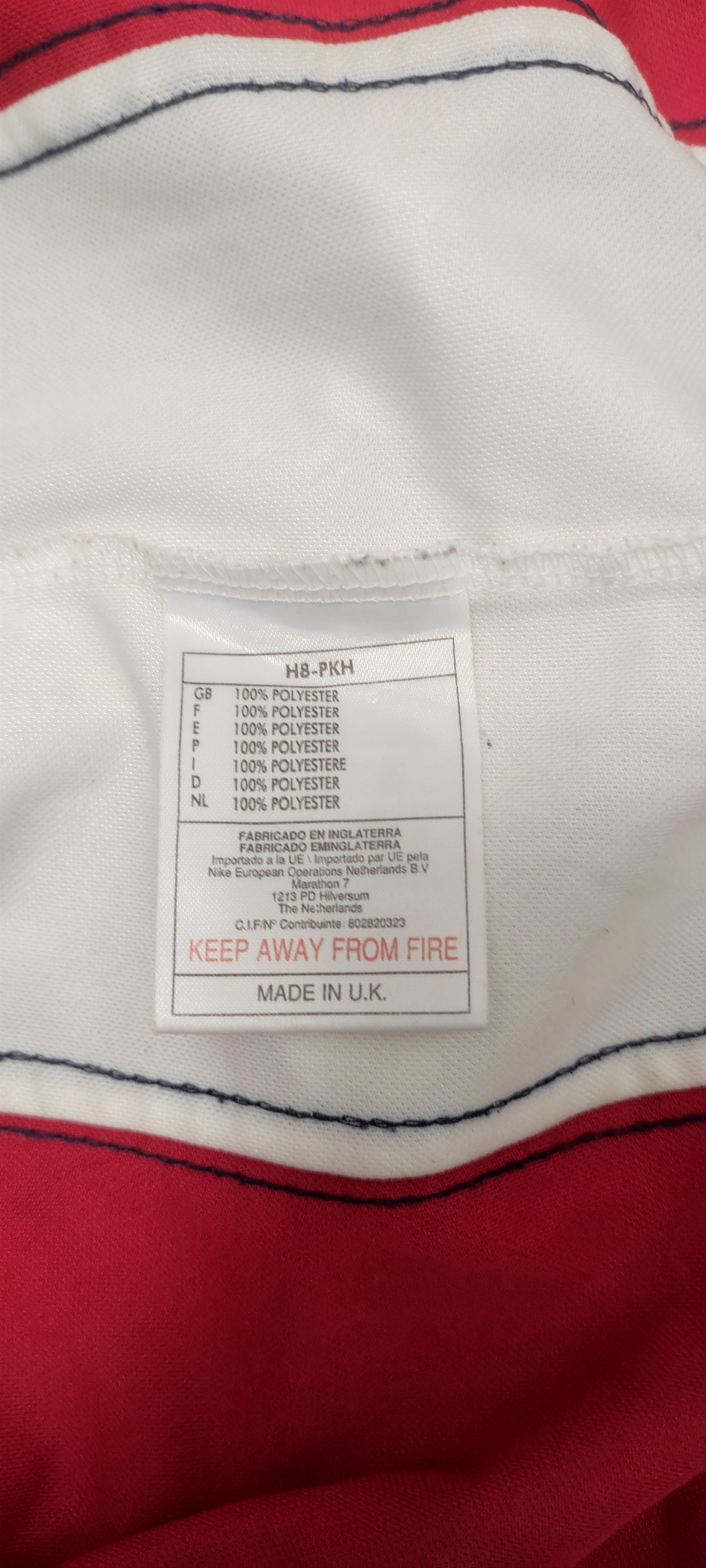 Nike Arsenal #9 Anelka NicolaHome football shirt 1998 - 1999 Rare Size US XXL / EU 58 / 5 - 6 Thumbnail