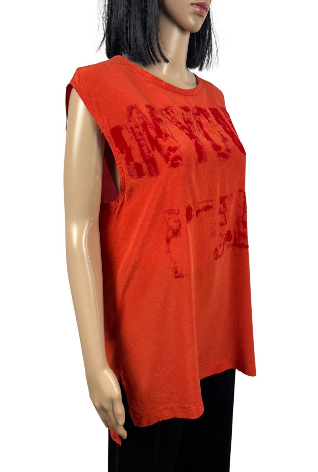 Allsaints Allsaints Nico Logic Tank Top Silk Printed size UK10 EU38 Size M / US 6-8 / IT 42-44 - 3 Thumbnail