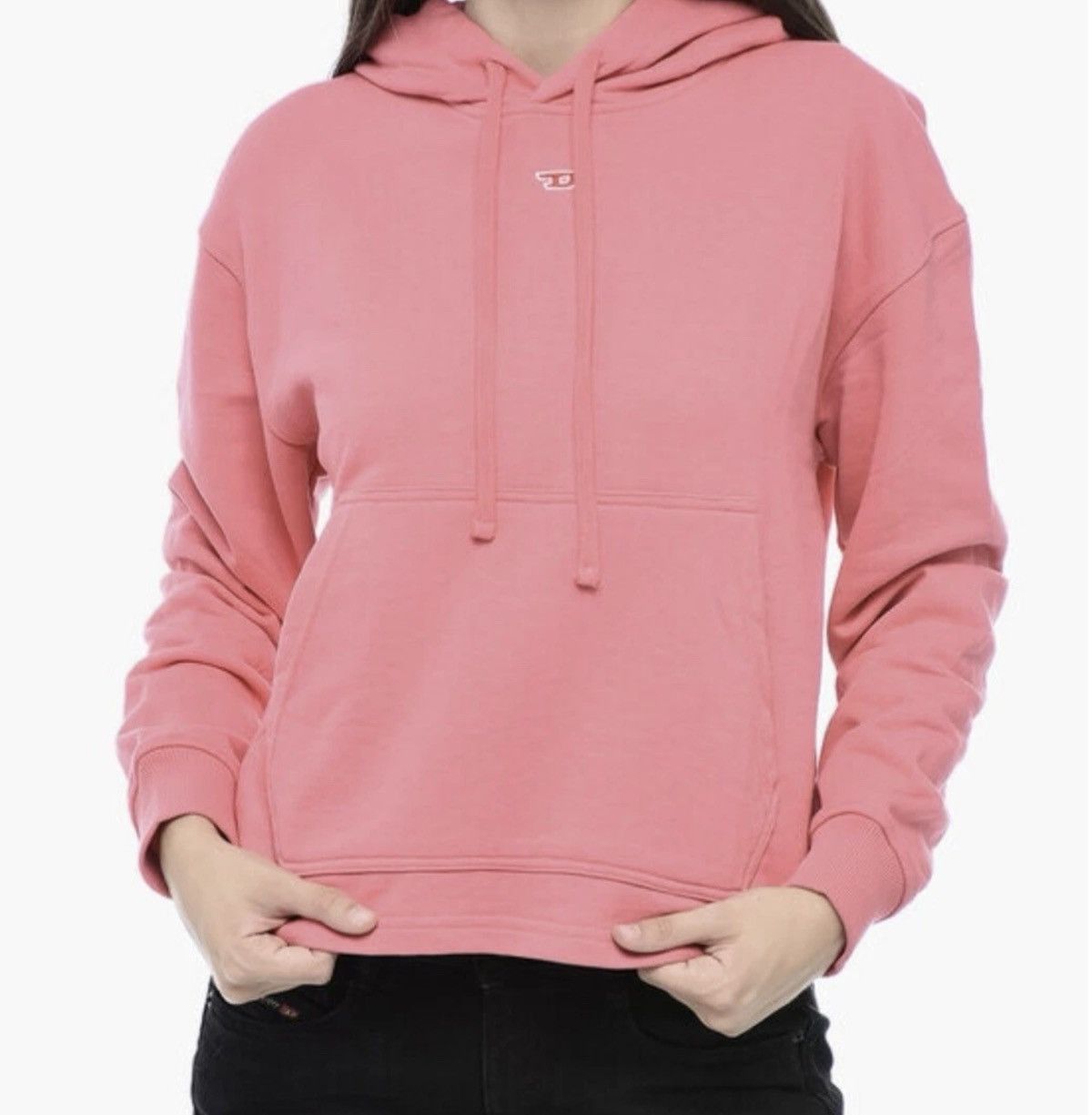 Diesel Women’s Diesel logo-embroidered hoodie M Size M / US 6-8 / IT 42-44 - 1 Thumbnail