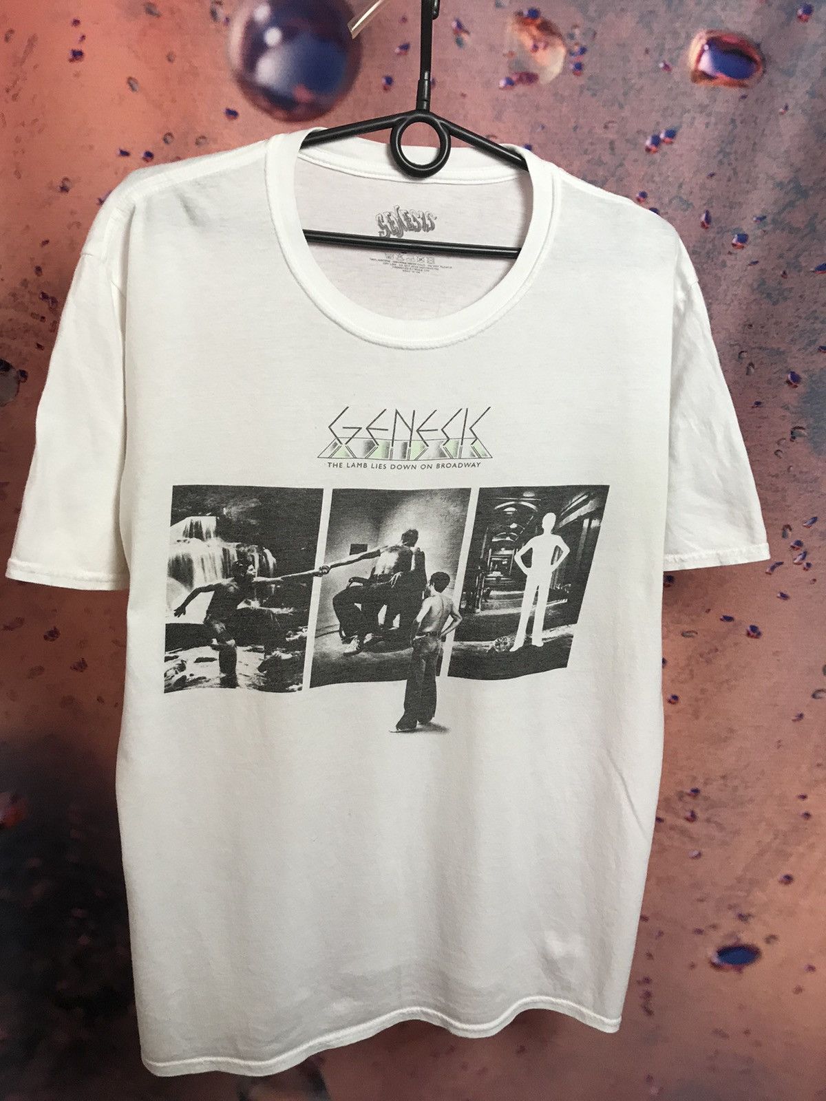 Band Tees × Vintage Vintage Genesis band rock tee Size US L / EU 52-54 / 3 - 2 Thumbnail