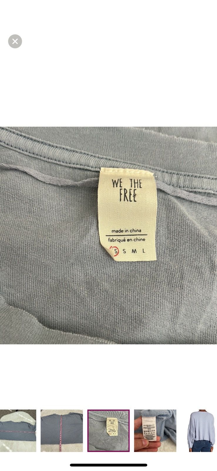 Free People We the free by free people XS sugar rush tee Size XS / US 0-2 / IT 36-38 - 2 Thumbnail