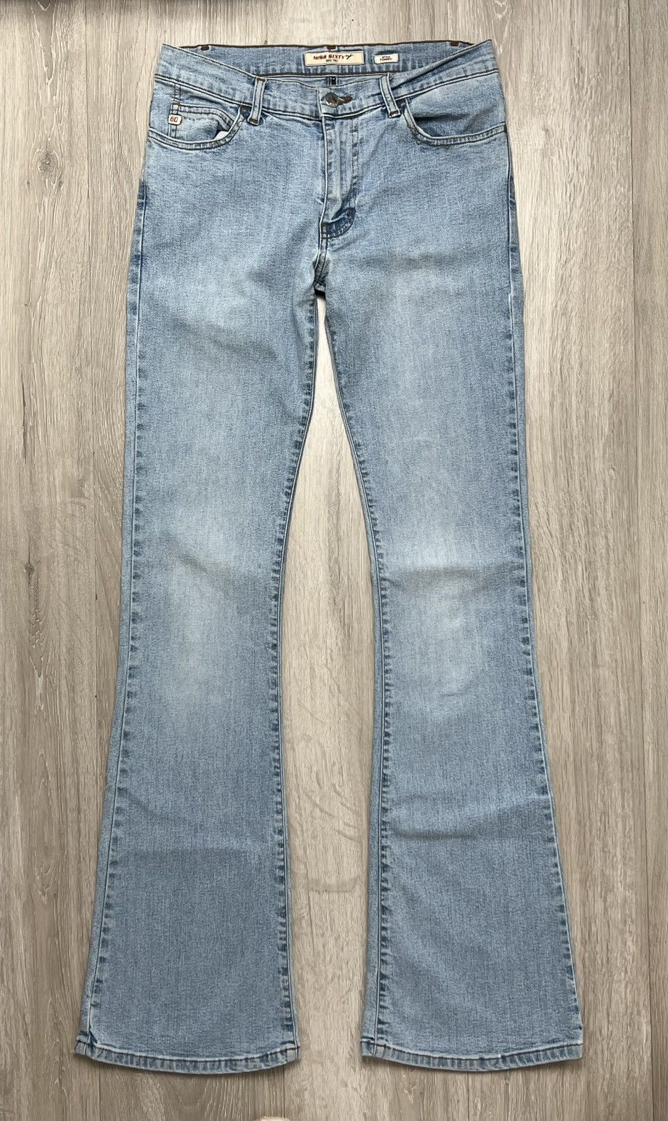 Miss Sixty Vintage Miss Sixty Tommy Flared Jeans Size 28" / US 6 / IT 42 - 1 Thumbnail