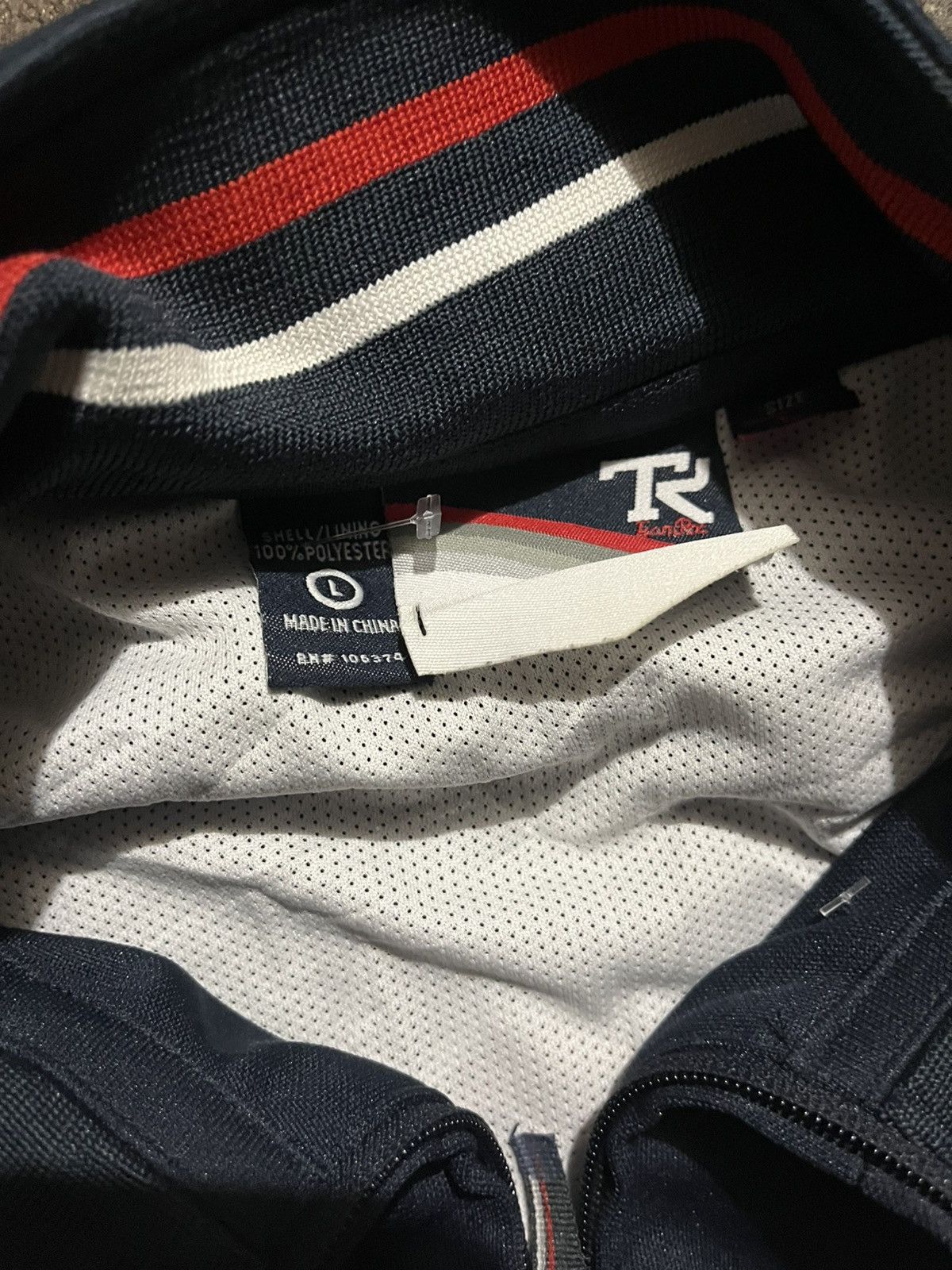 Rocawear Vintage y2k rocawear usa navy and blue flag zip up sweater Size US L / EU 52-54 / 3 - 2 Thumbnail