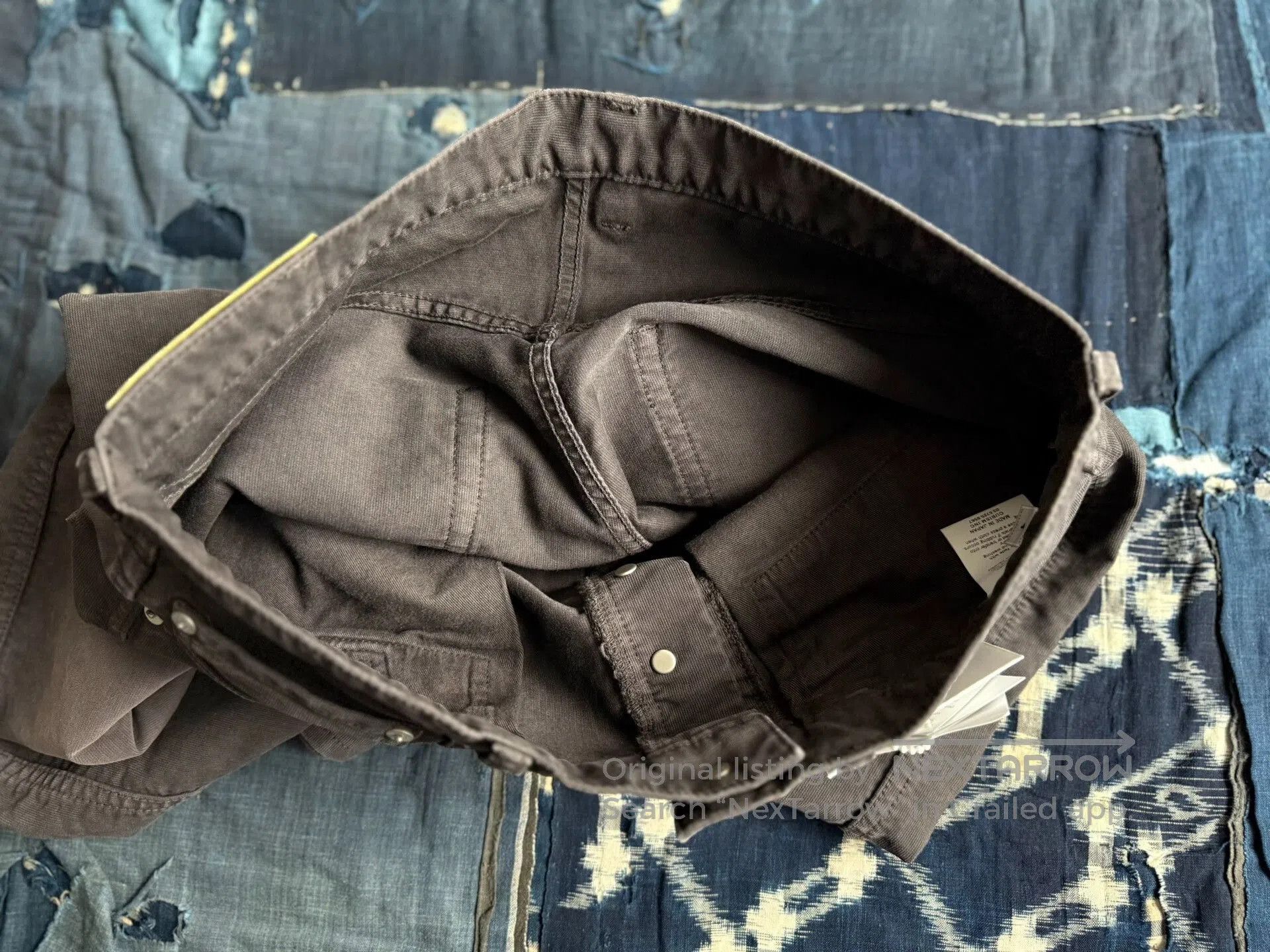 Visvim visvim fluxus black wide corduroy pants. Size US 40 / EU 56 - 8 Thumbnail