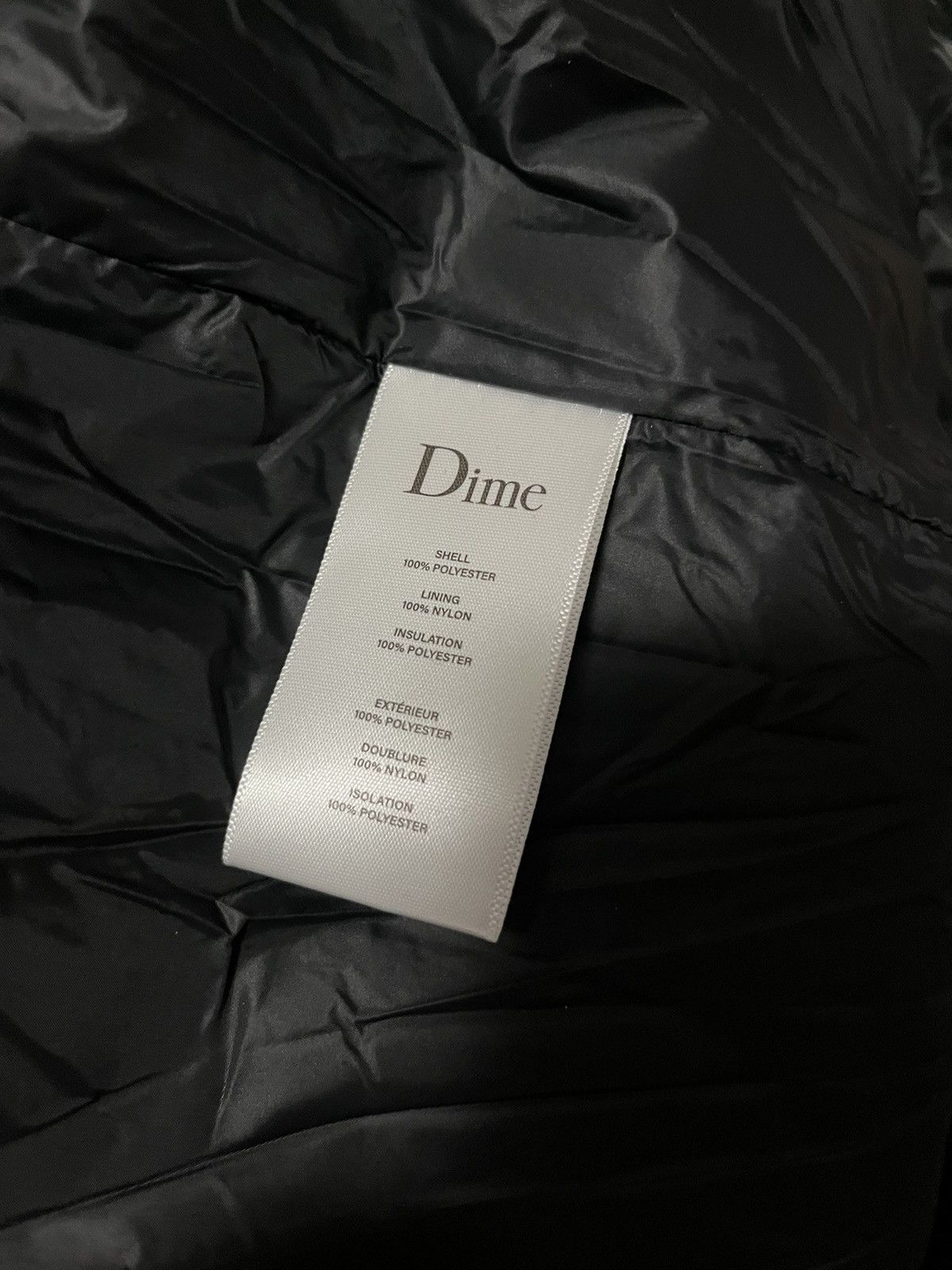 Dime Dime Wavy Puffer Smoke Black Size US L / EU 52-54 / 3 - 19 Thumbnail