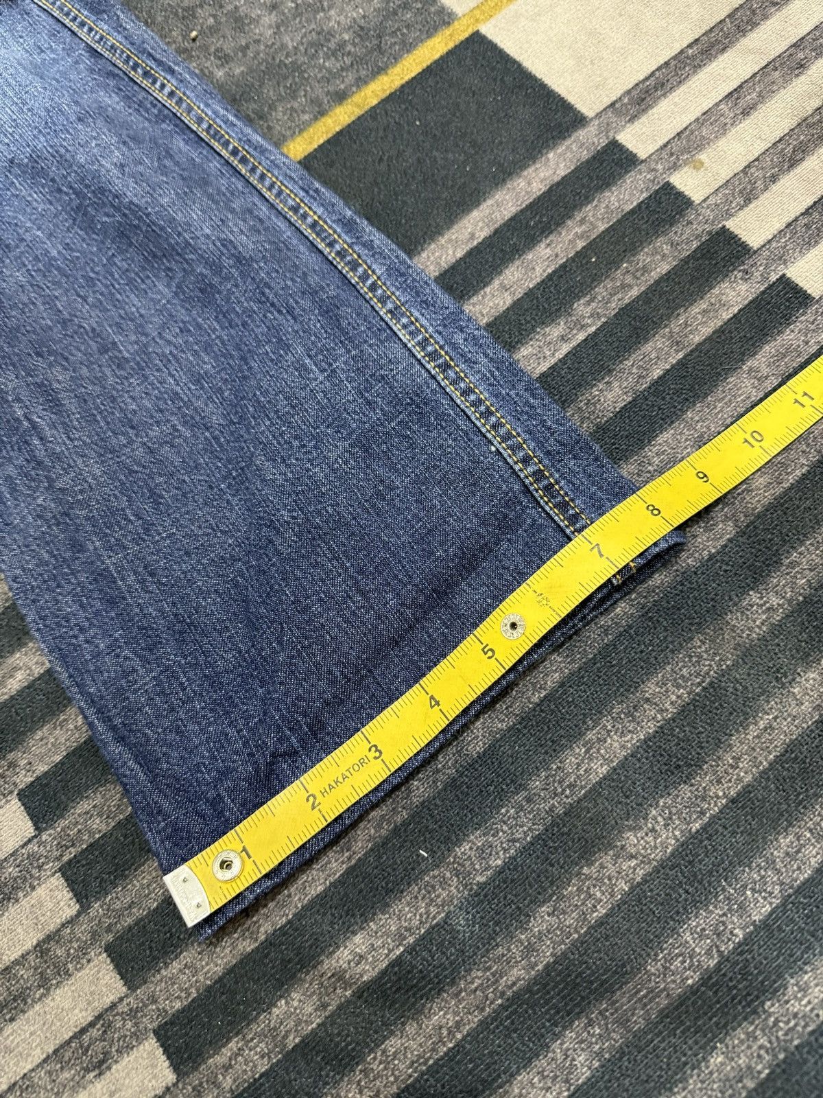 Hysteric Glamour CABANE DE ZUCCA BY ISSEY MIYAKE DENIM PANTS Size US 32 / EU 48 - 14 Thumbnail