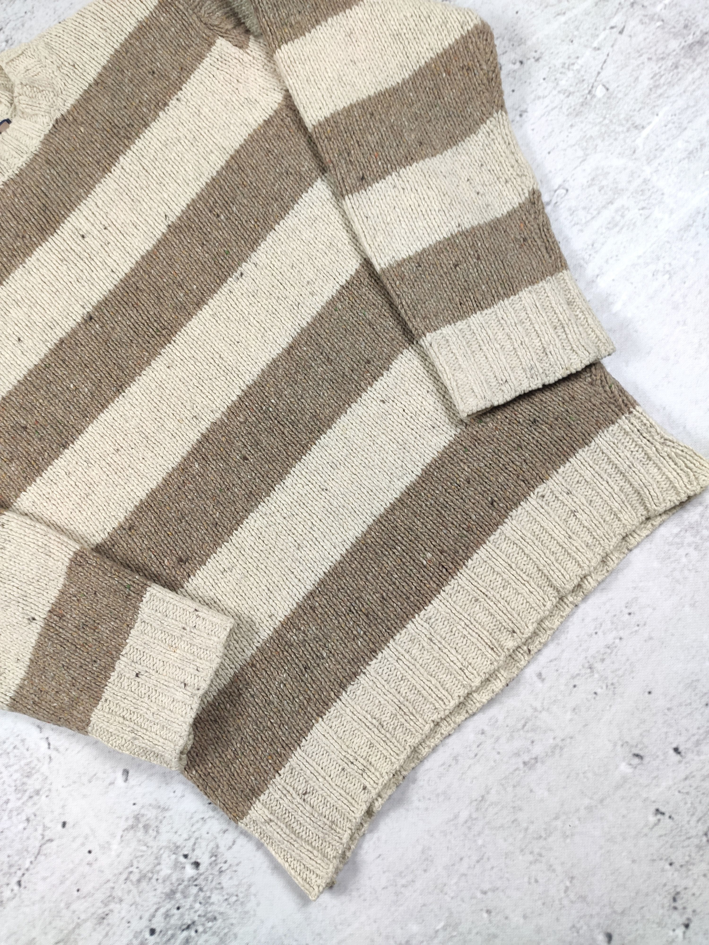Vintage Avoca Irleand wool jumper sweater stripped Size US M / EU 48-50 / 2 - 3 Thumbnail