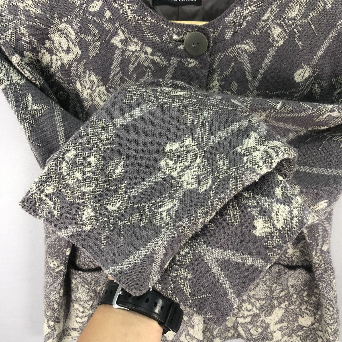 Japanese Brand Dolce Mara Button Up Knit Cardigan Size S / US 4 / IT 40 - 9 Thumbnail