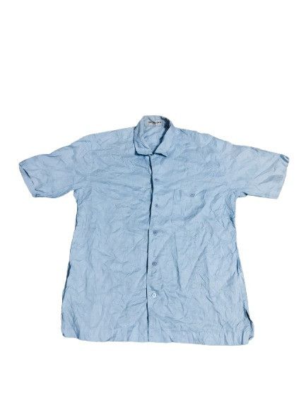 Issey Miyake × Vintage Vintage Issey Miyake Shirt Size US L / EU 52-54 / 3 - 1 Thumbnail